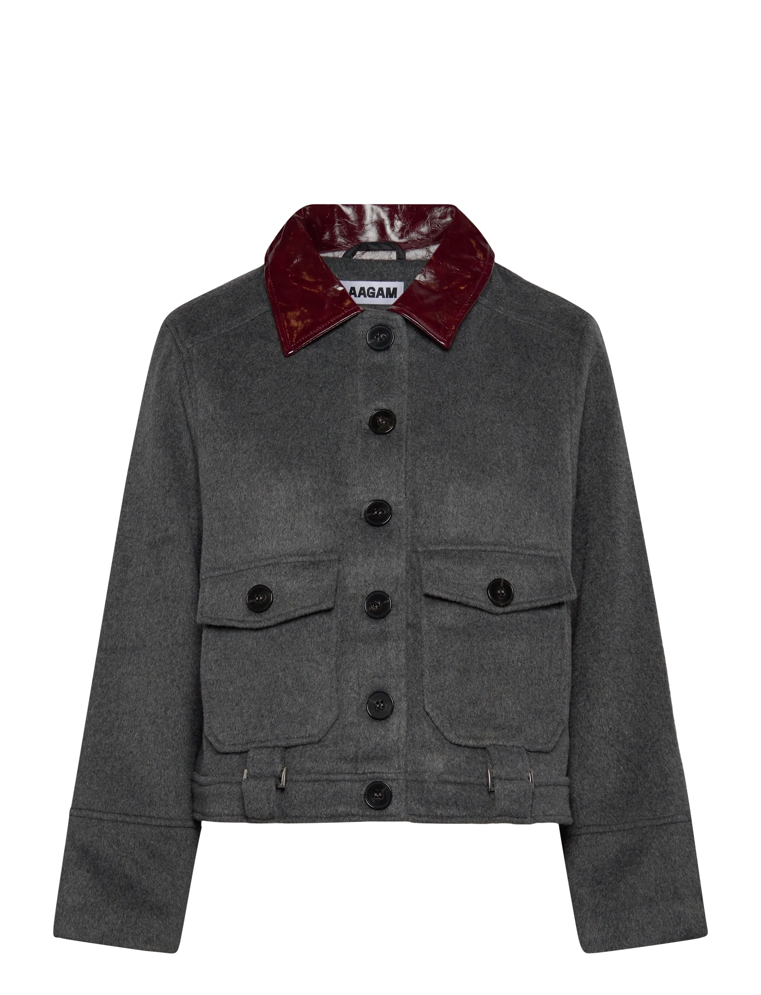LAAGAM Bruna Grau Jacke Grau - S - Damen