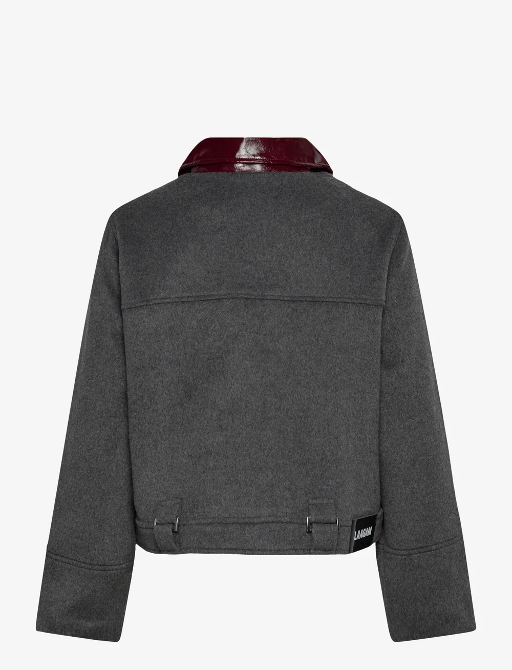 Laagam - BRUNA GREY JACKET - uldfrakker - dark grey - 2