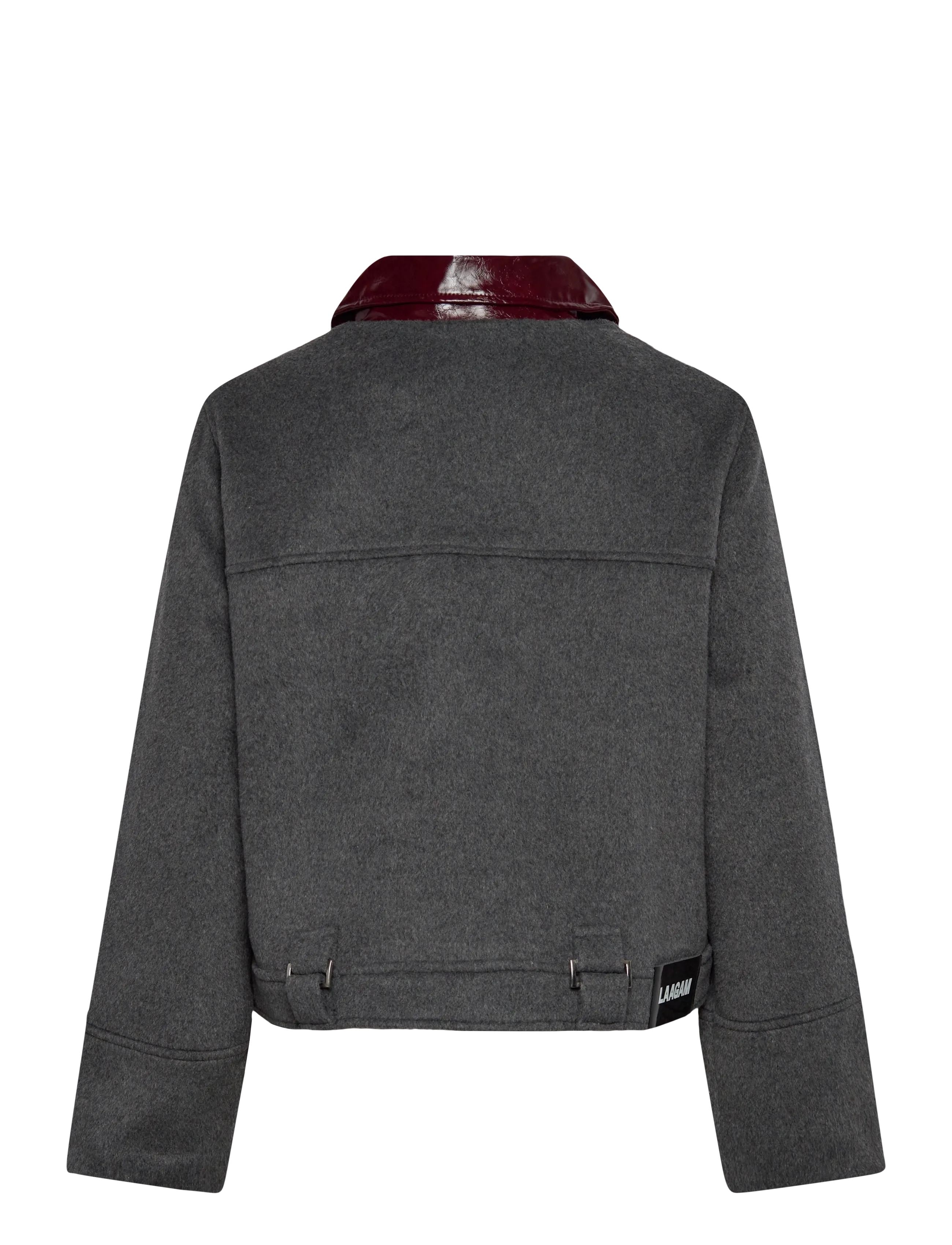 Laagam - BRUNA GREY JACKET - wollmäntel - dark grey - 2