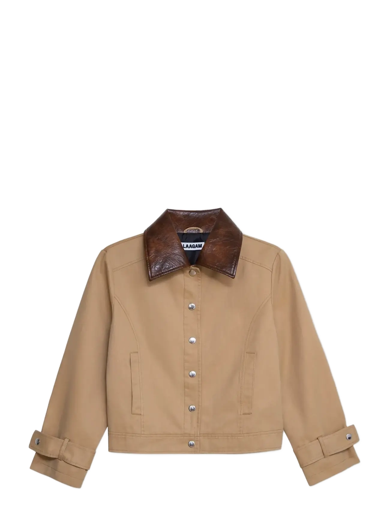 LAAGAM Braidy Beige Jacke Beige - XL - Damen