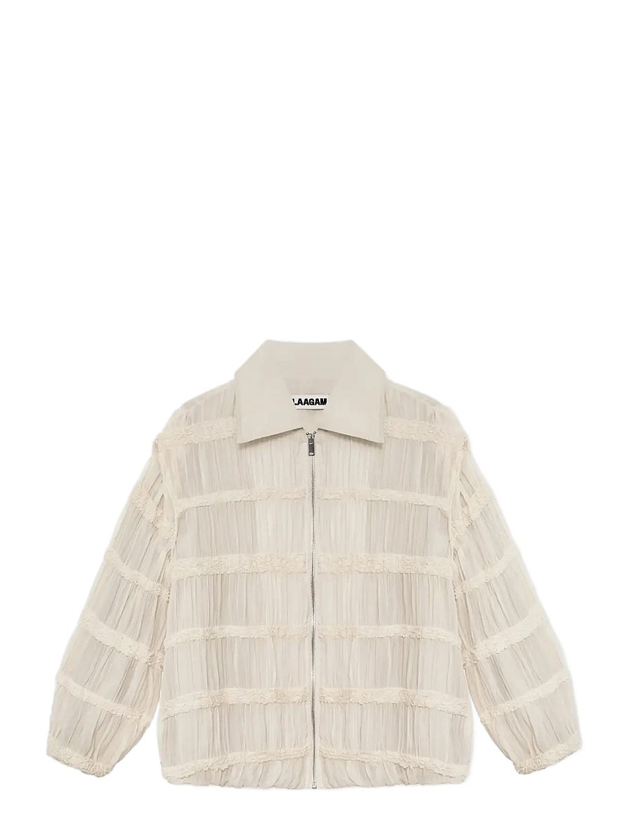 Laagam - KIARA ECRU BOMBER JACKET - frühlingsjacken - ecru - 1