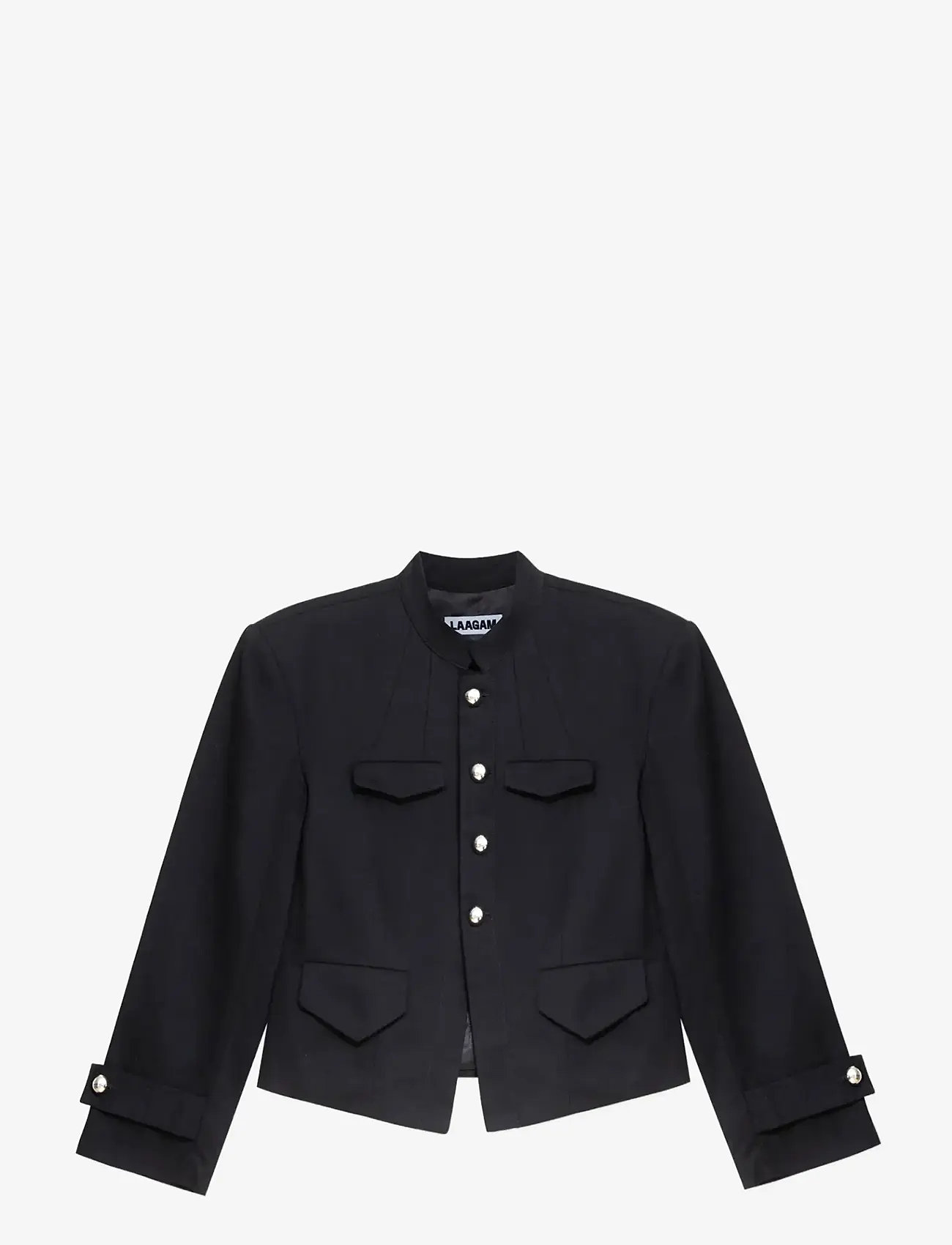 Laagam - MILOU BLACK JACKET - frühlingsjacken - black - 1