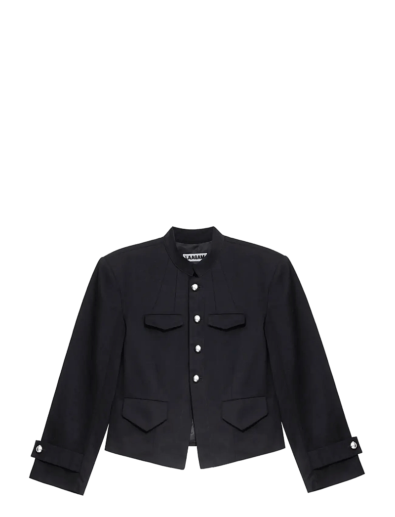 Laagam - MILOU BLACK JACKET - frühlingsjacken - black - 1