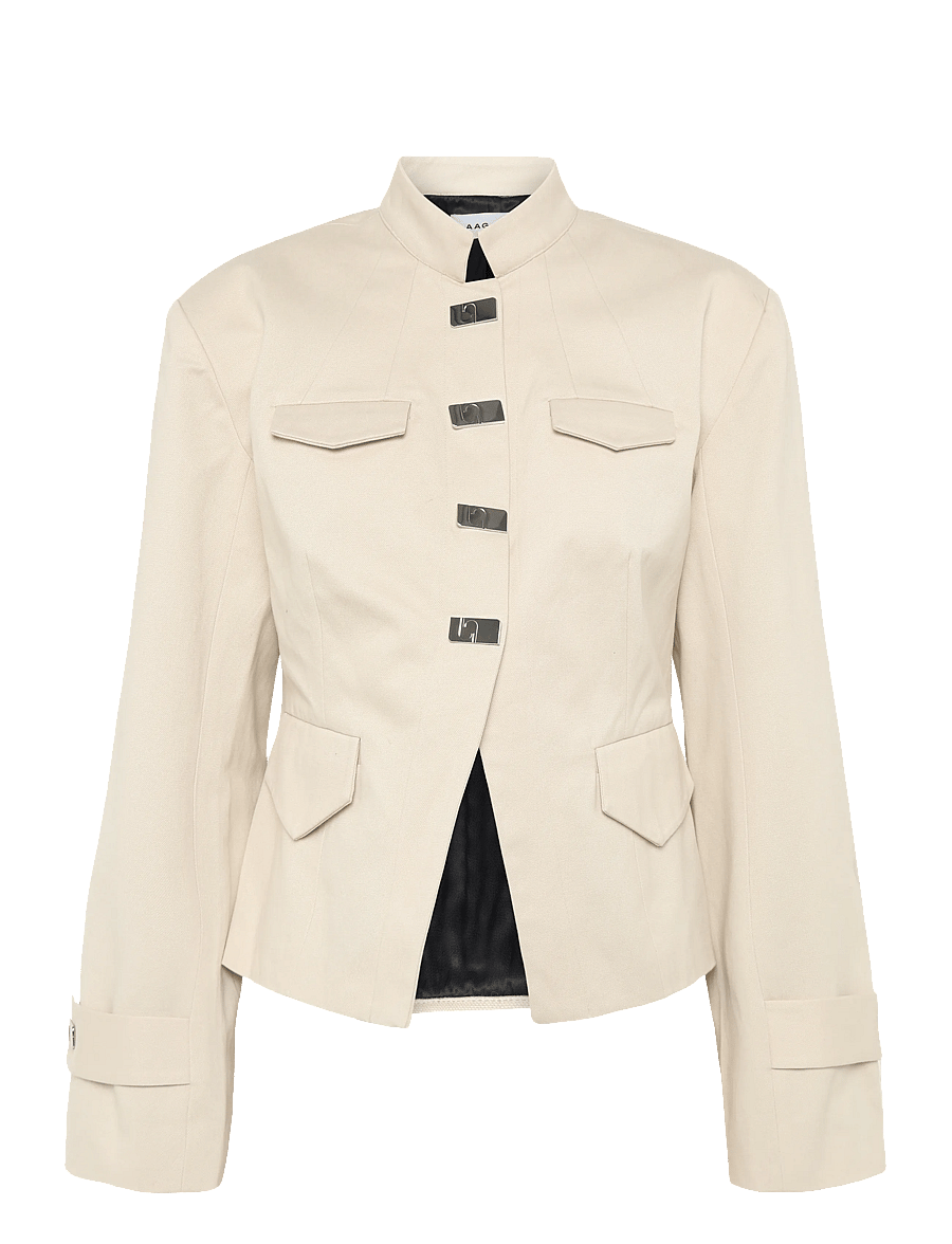 Laagam - MILOU JACKET - Üherealised pintsakud - ecru - 1