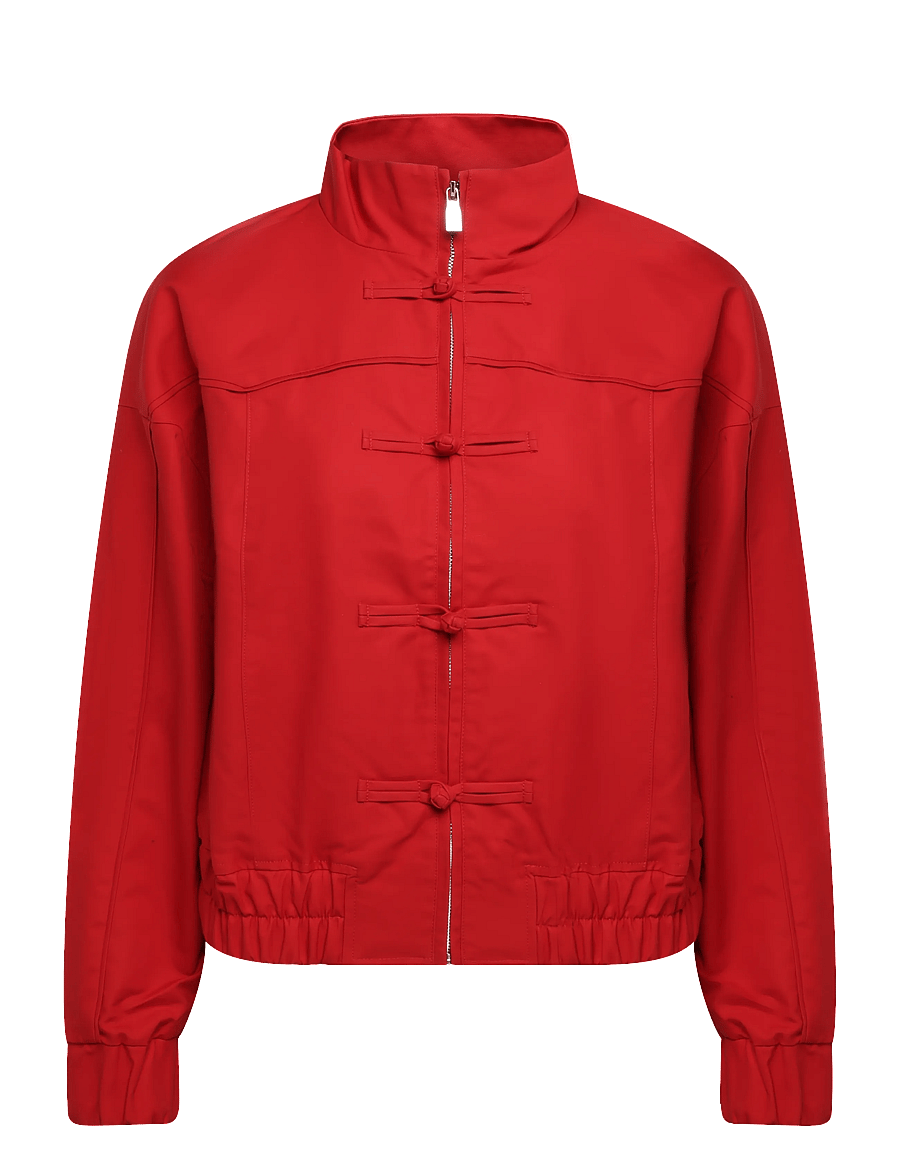 Laagam - SYLVIE RED BOMBER JACKET - bomberjacken - red - 0