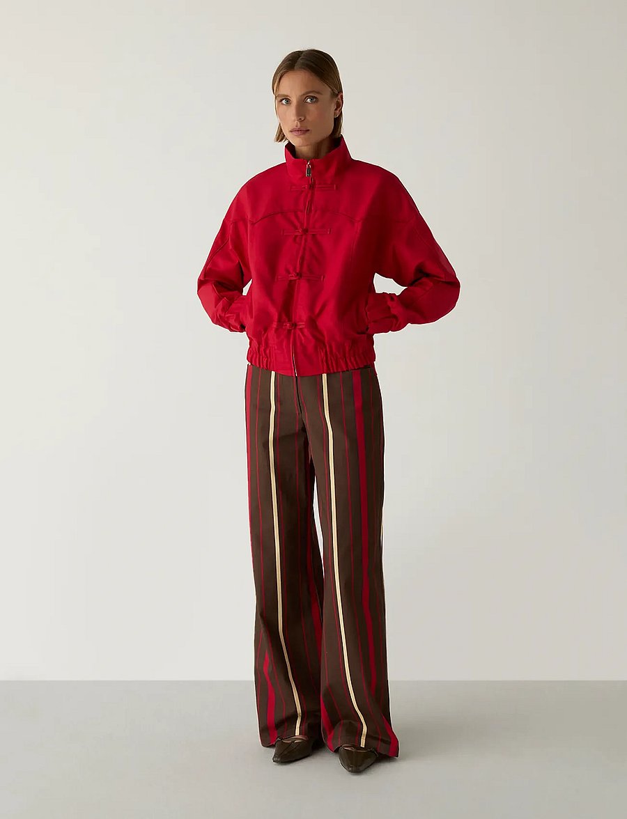 Laagam - SYLVIE RED BOMBER JACKET - bomberjacken - red - 0