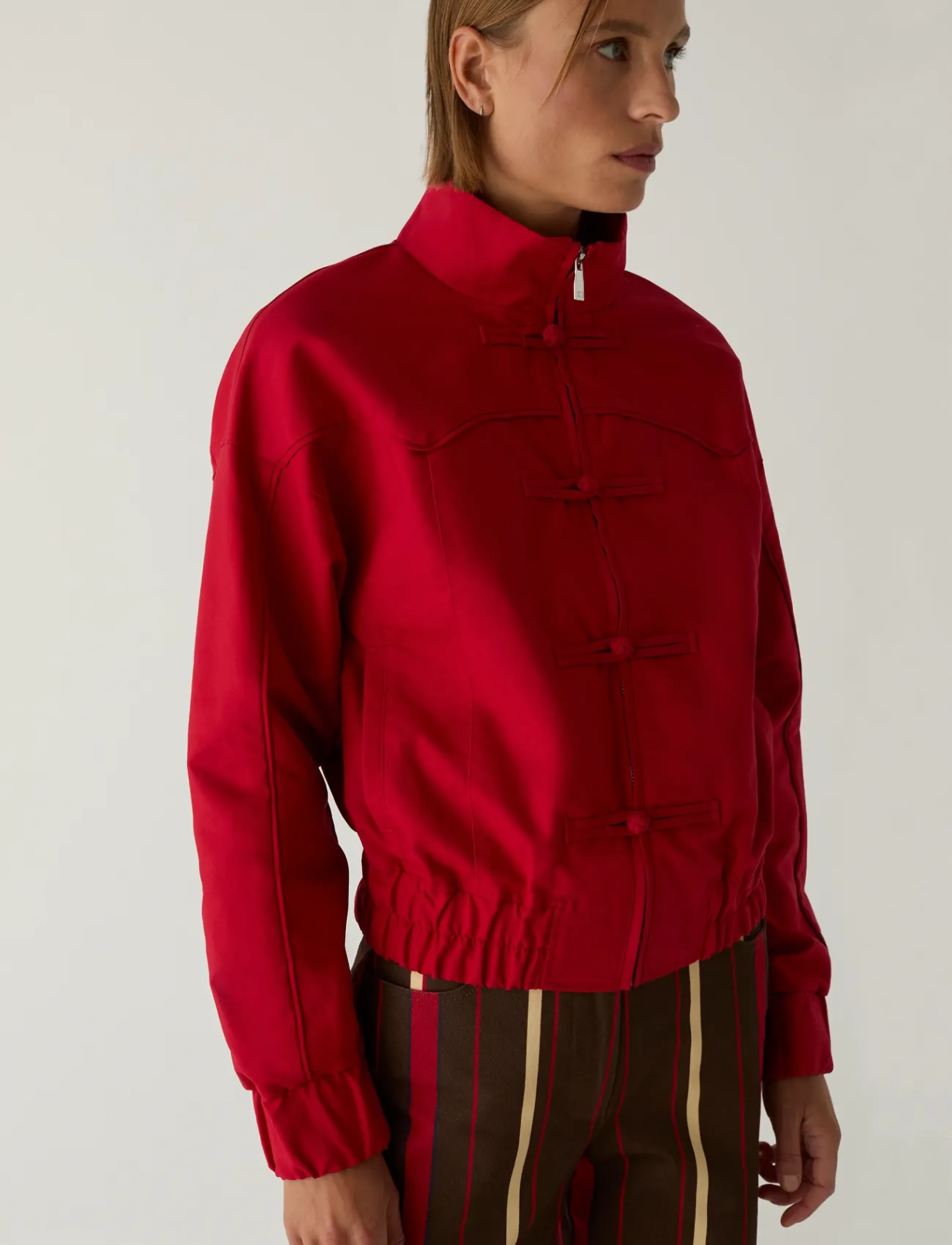 Laagam - SYLVIE RED BOMBER JACKET - bomberjacken - red - 3