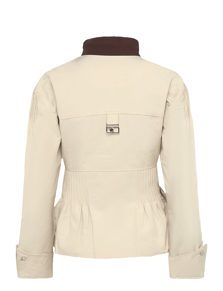 Laagam - ORLY ECRU SERGE JACKET - lette jakker - ecru - 1