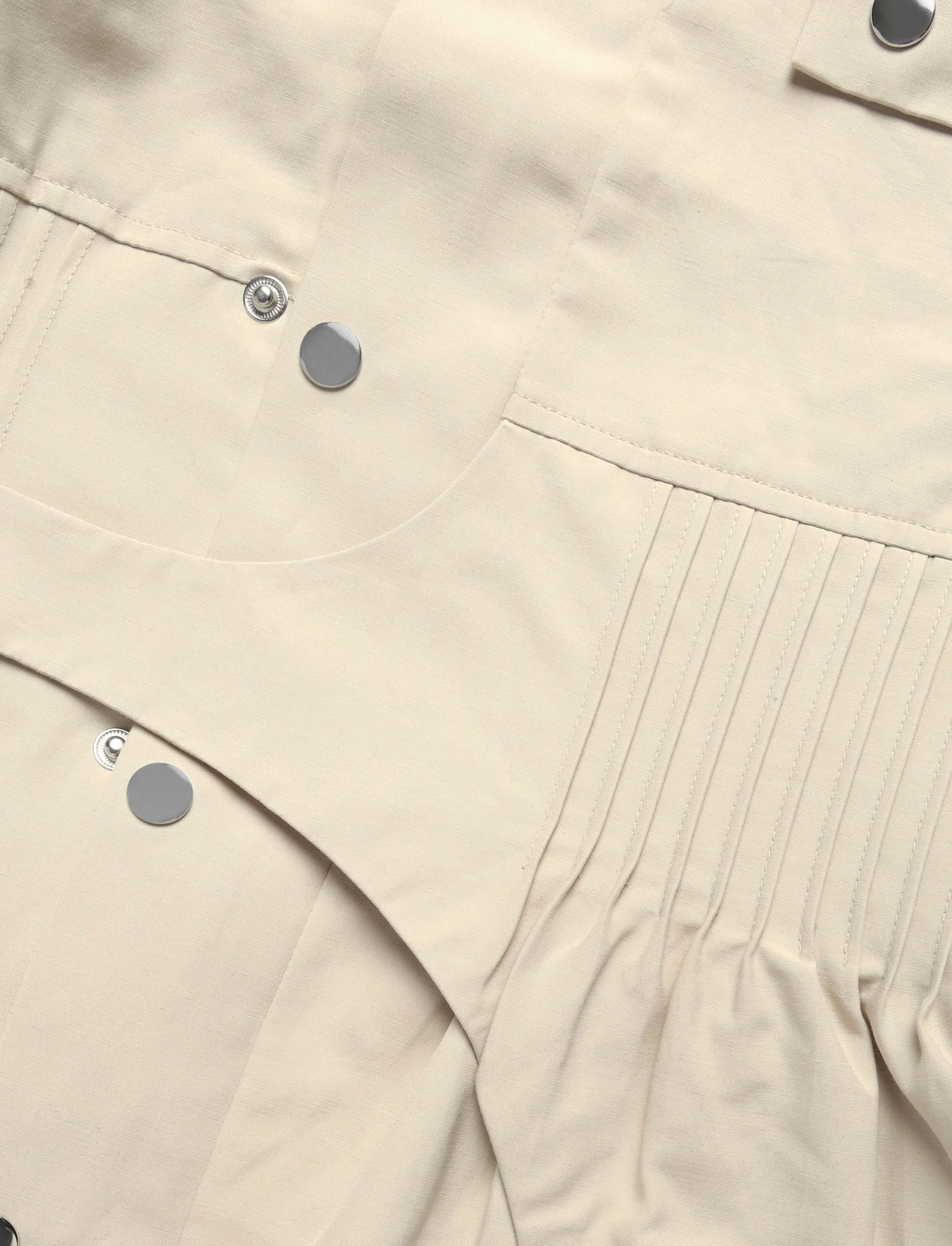 Laagam - ORLY ECRU SERGE JACKET - lette jakker - ecru - 3