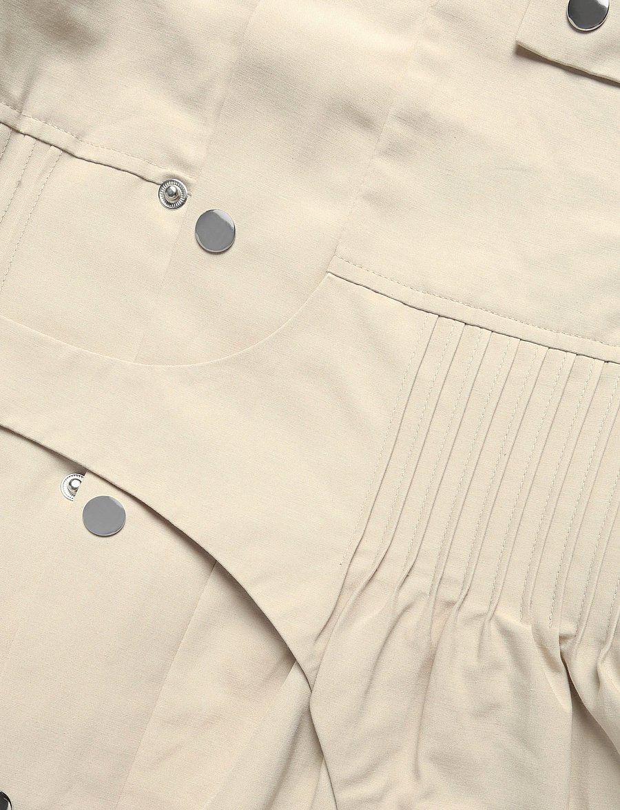 Laagam - ORLY ECRU SERGE JACKET - lette jakker - ecru - 3
