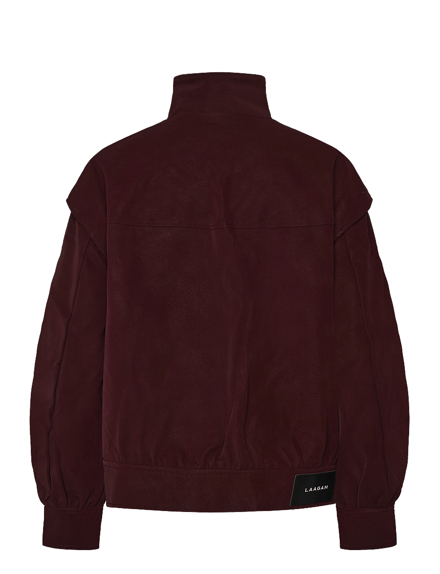 Laagam - SIGNY BURGUNDY BOMBER JACKET - bomberjacken - burgundy - 1