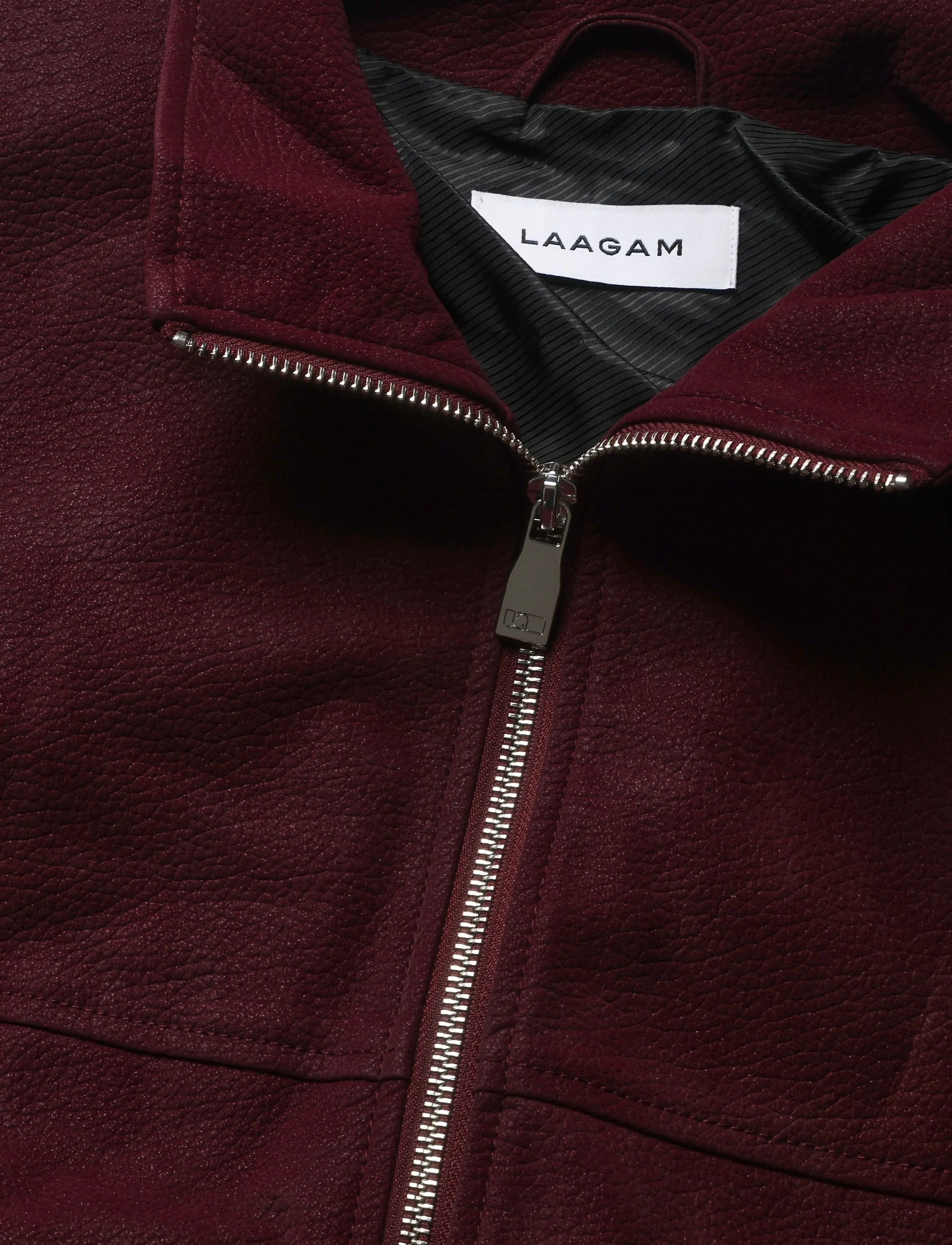 Laagam - SIGNY BURGUNDY BOMBER JACKET - bomberjacken - burgundy - 2