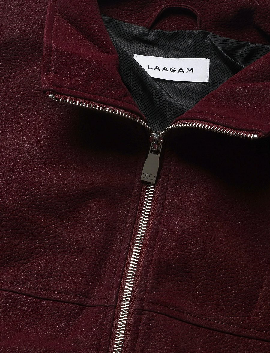 Laagam - SIGNY BURGUNDY BOMBER JACKET - bomberjacken - burgundy - 2