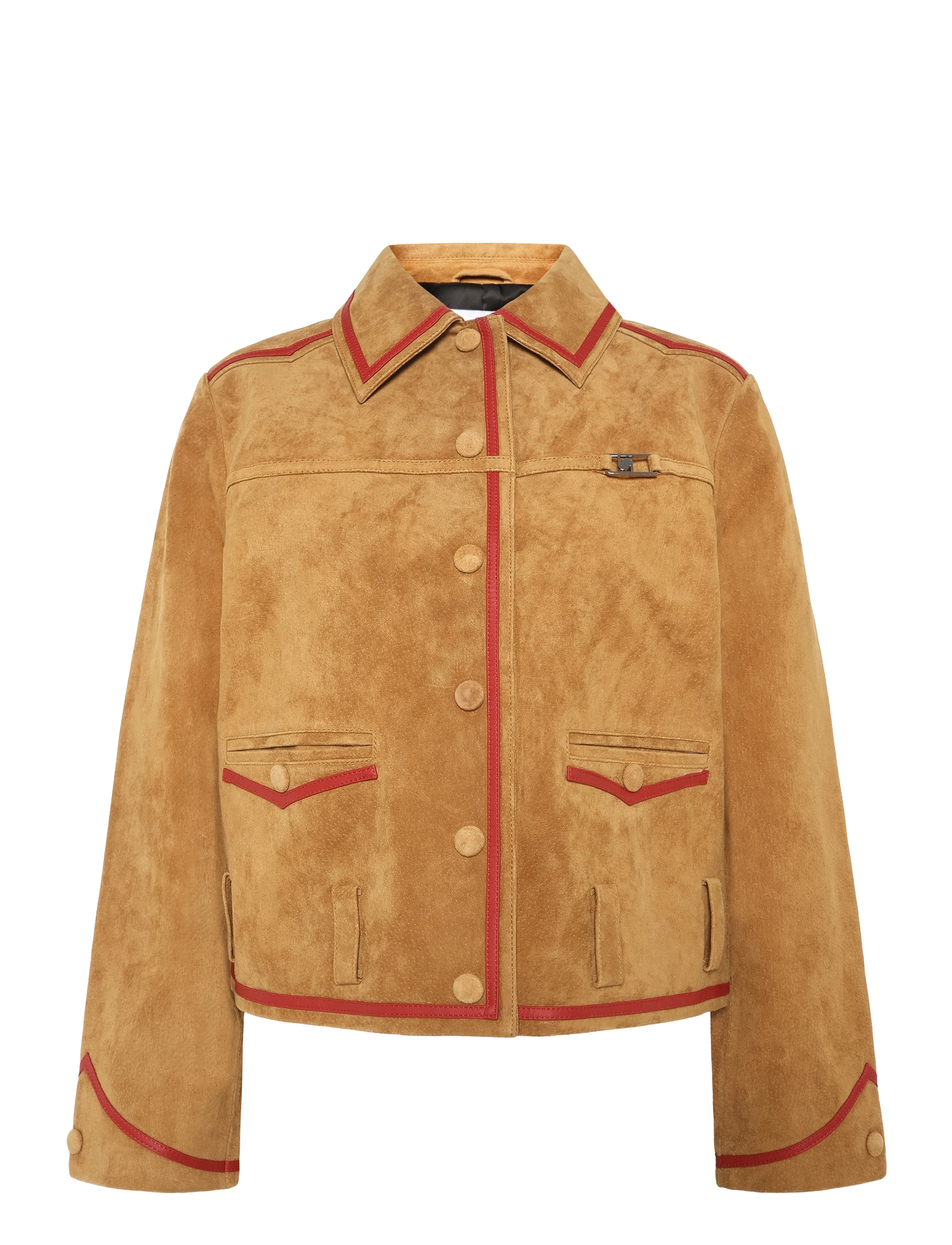 Laagam AVELINE REAL SUEDE CAMEL JACKET - Jacken - CAMEL / brown