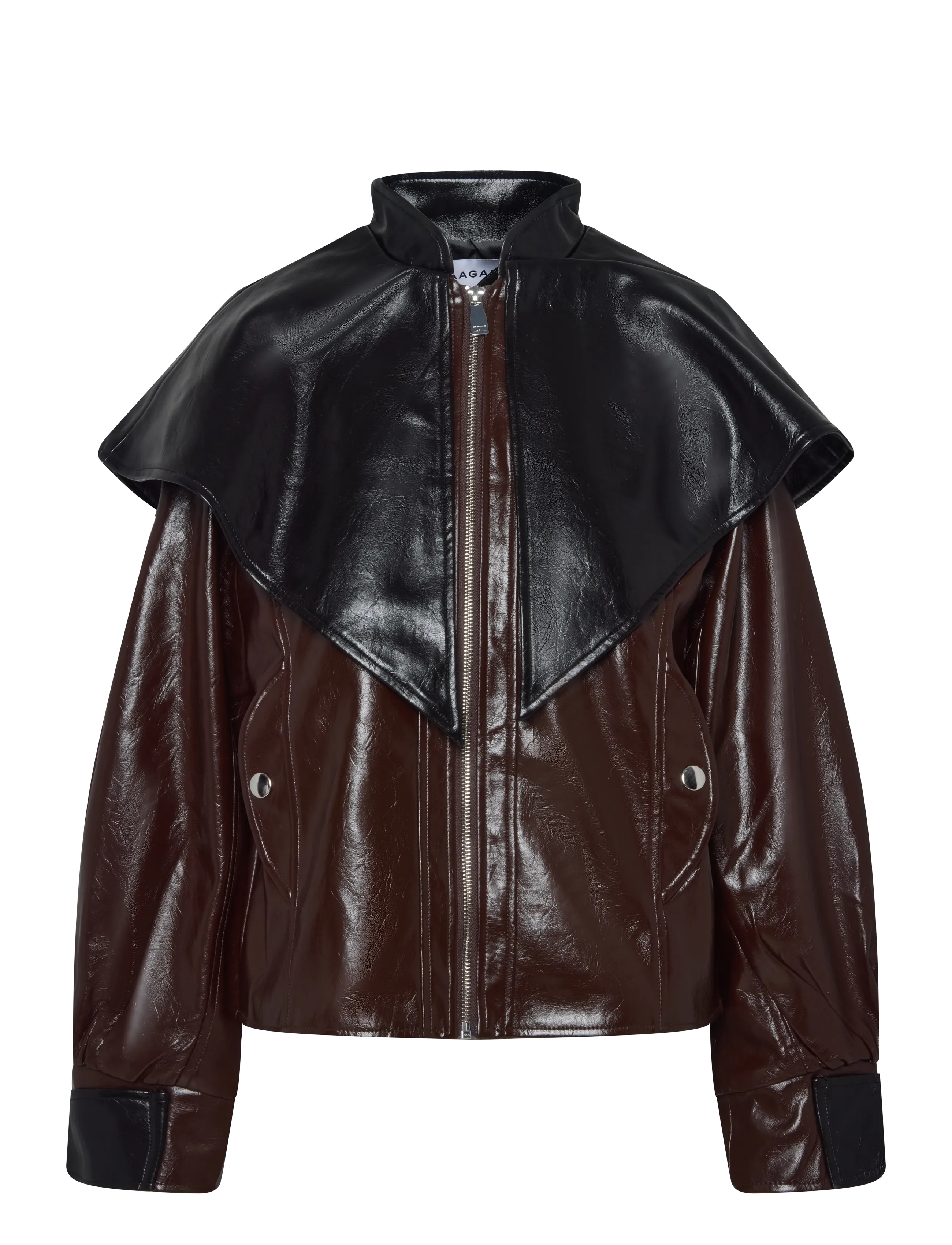 Laagam NOOR BROWN BOMBER JACKET - Jakas - BROWN / brown