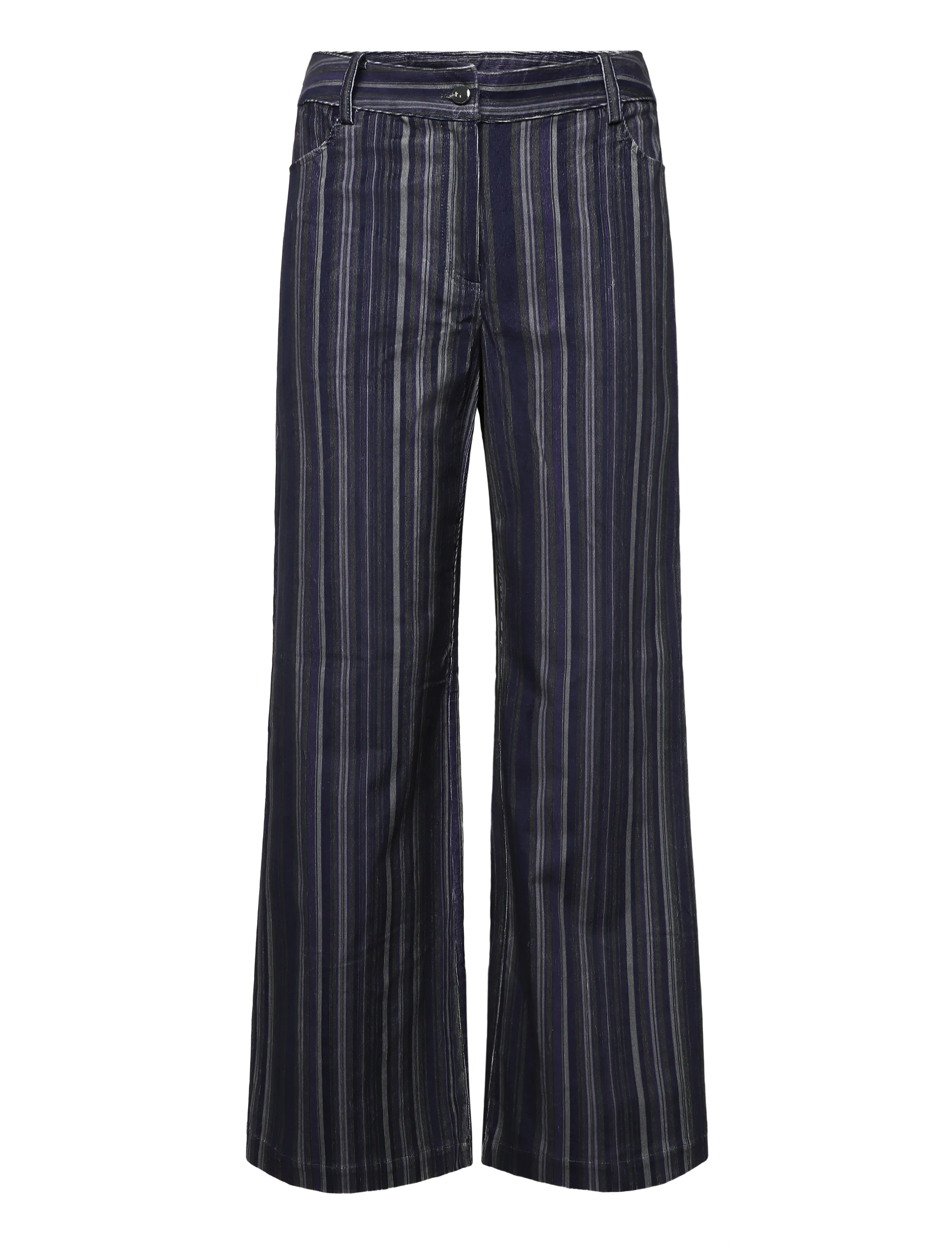 Laagam HOLLY BLUE CORDUROY STRIPED PANTS - Bukser - BLUE / blue