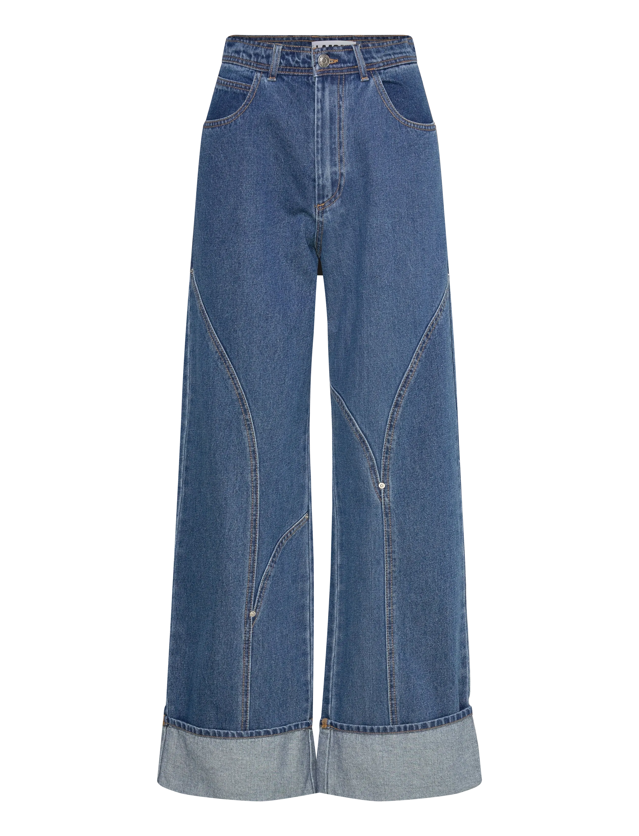 Laagam DALLAS INDIGO DENIM JEANS - Denimtøj - DENIM BLUE / blue