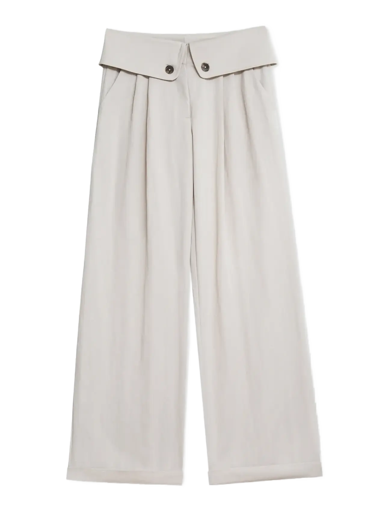 LAAGAM Leia Sand Flow Hosen Beige - XL - Damen