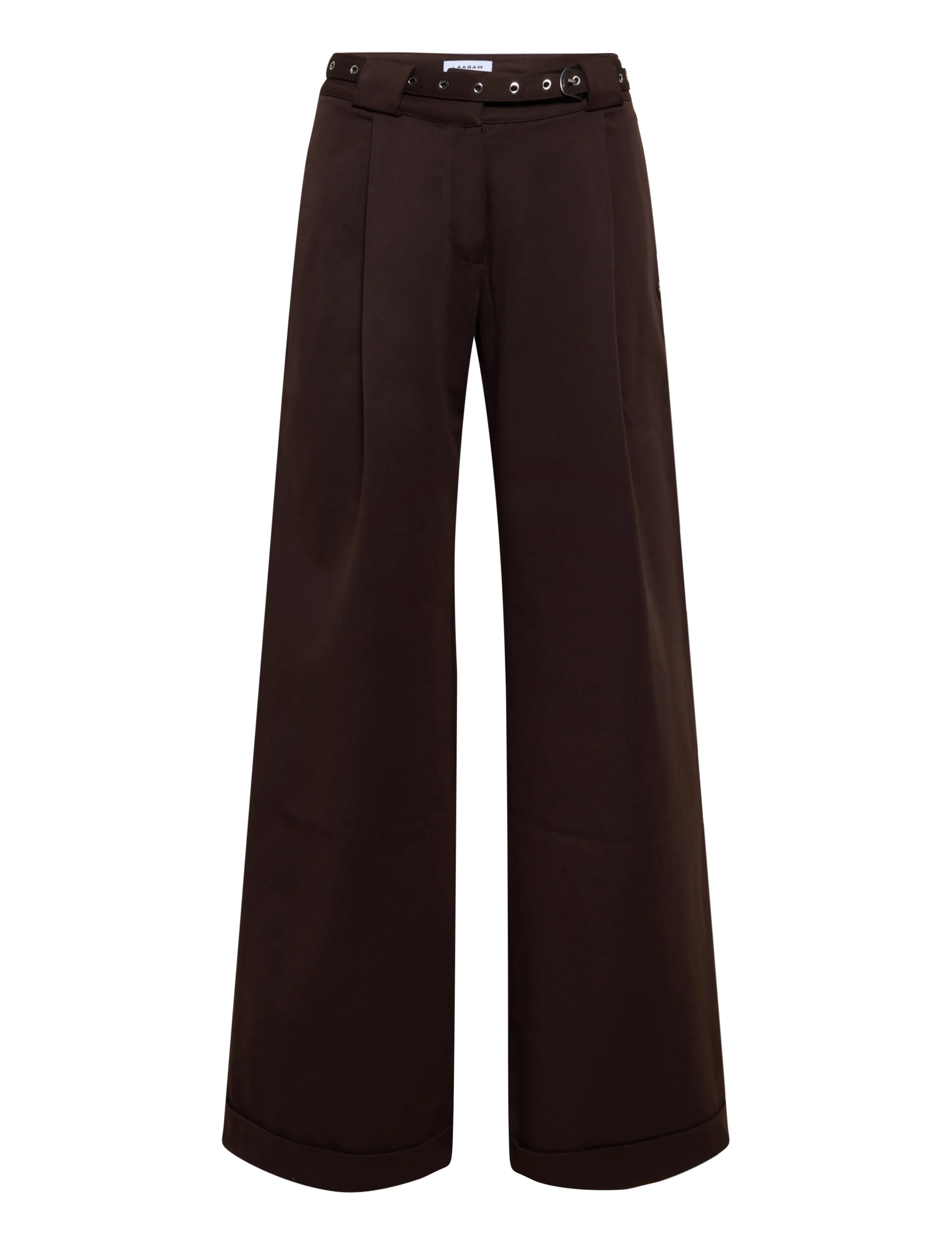 Laagam VALEA BROWN PANTS - Hosen - BROWN / brown