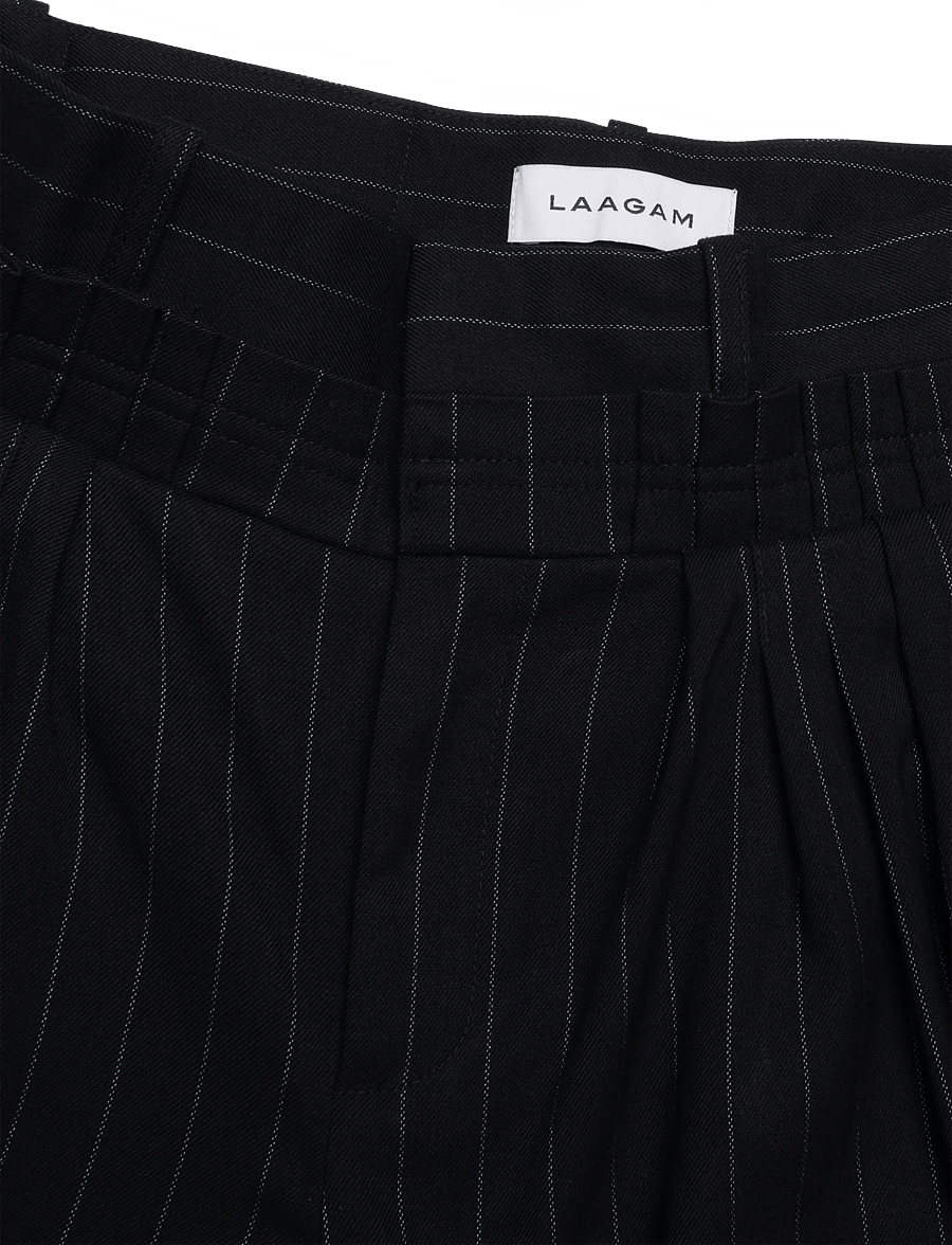Laagam - STELLA NAVY BLUE PANTS - anzugshosen - navy blue - 2