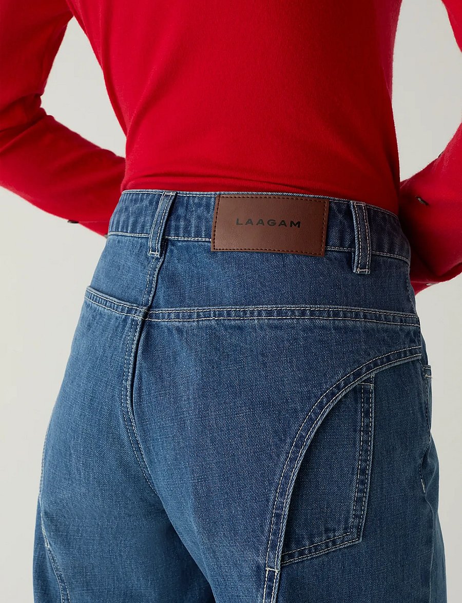 Laagam - ADREW LIGHT BLUE DENIM JEANS - proste dżinsy - light blue - 5