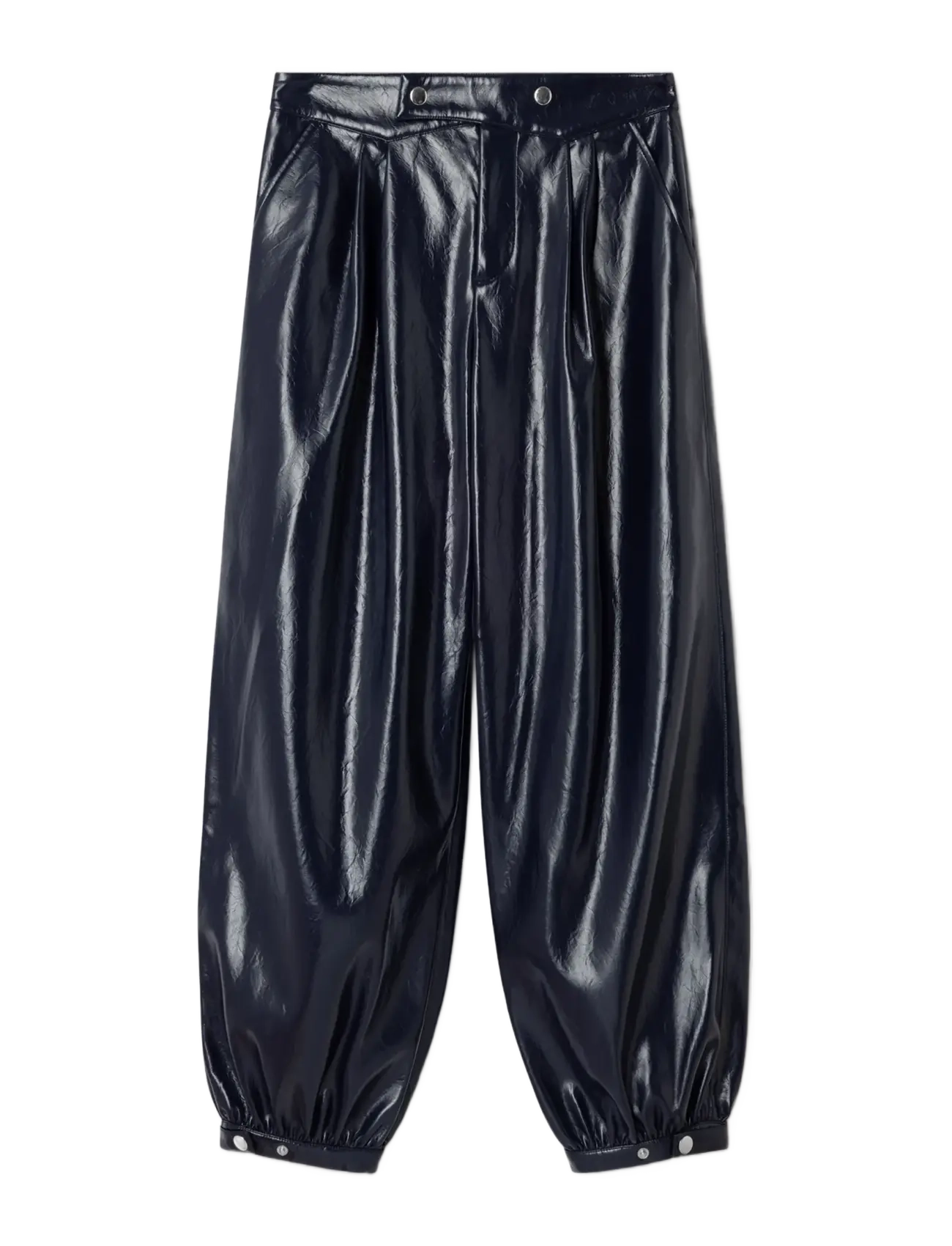 Laagam RILEY NAVY BALOON PANTS - Kleidung - NAVY BLUE / navy