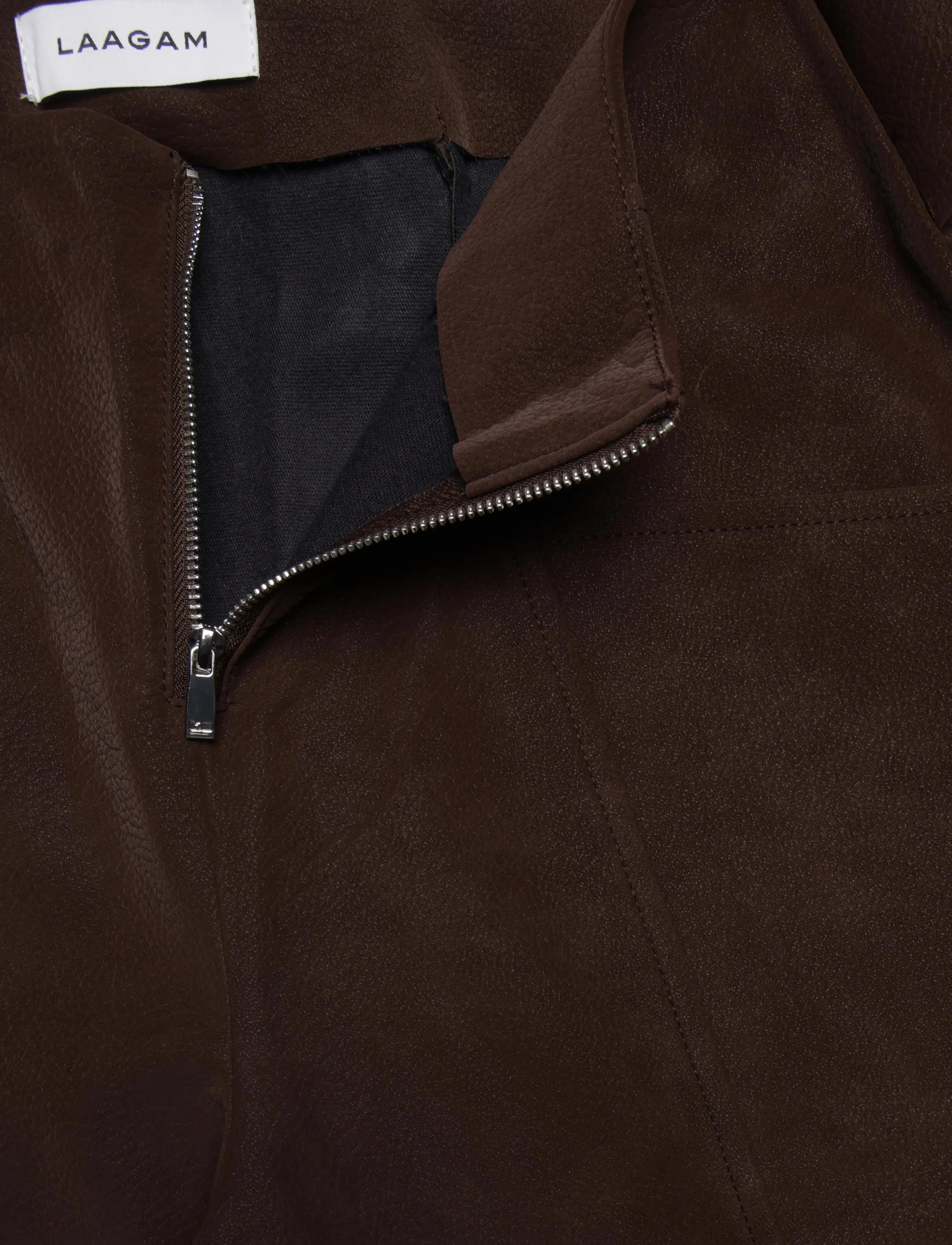Laagam - SELAH DARK BROWN PANTS - lederhosen - dark brown - 2