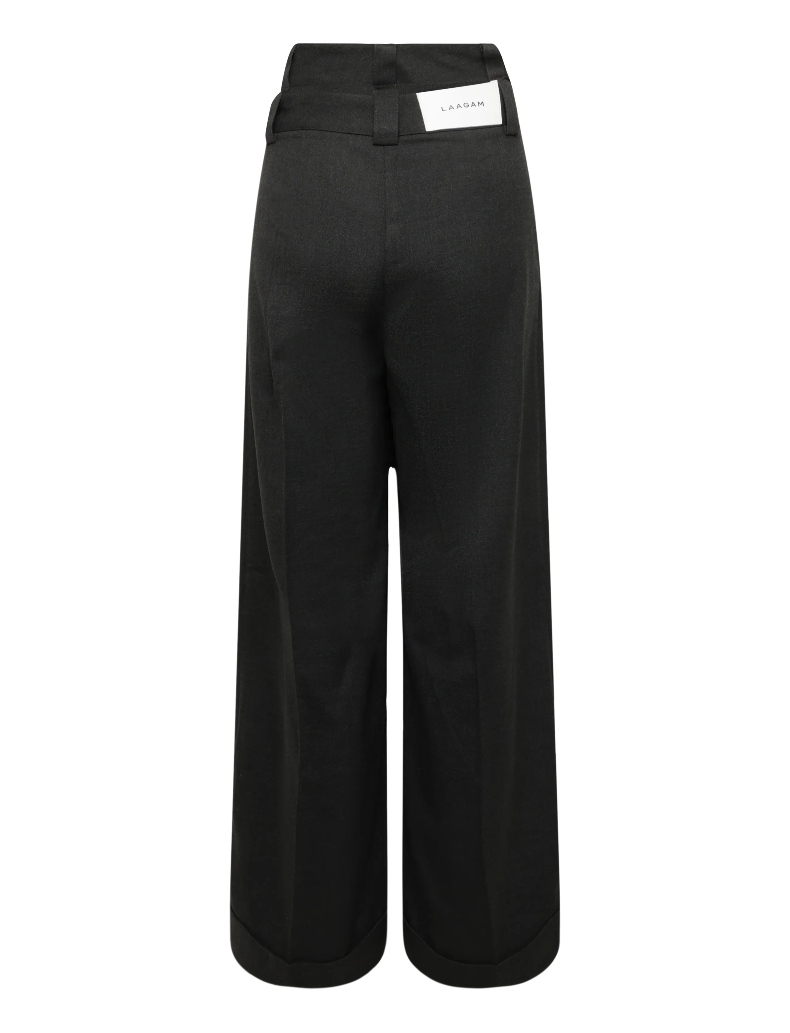 Laagam - SMITH GREY TAILORED PANTS - anzugshosen - grey - 2