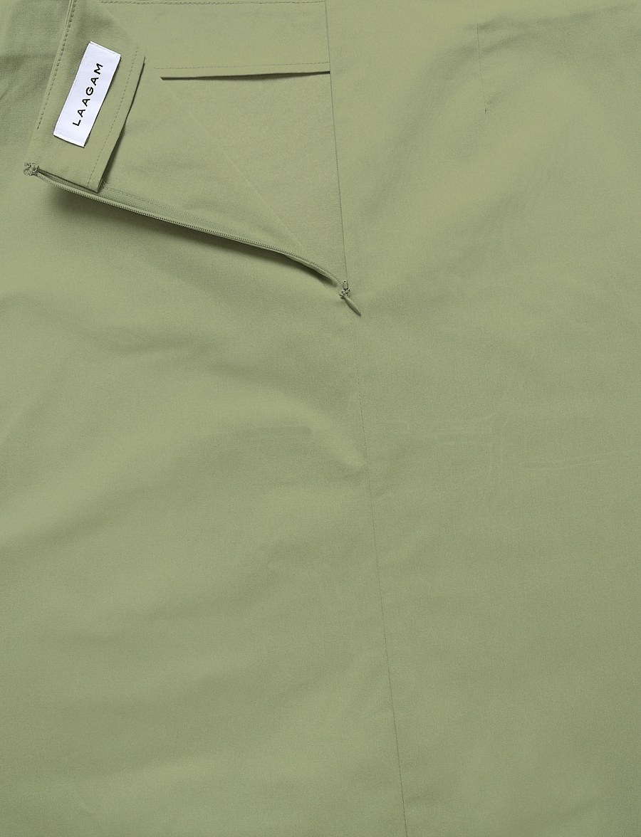 Laagam - LEAH KHAKI MIDI SKIRT - plisserede nederdele - khaki - 5