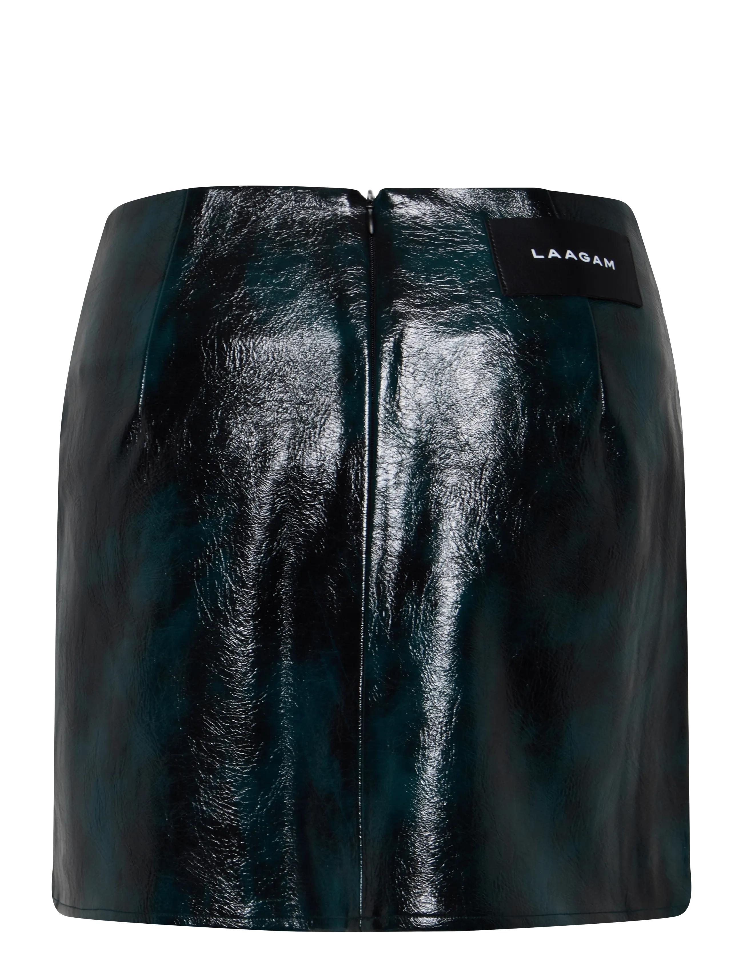 Laagam - ELODIE DARK GREEN SHORT SKIRT - korta kjolar - dark green - 1