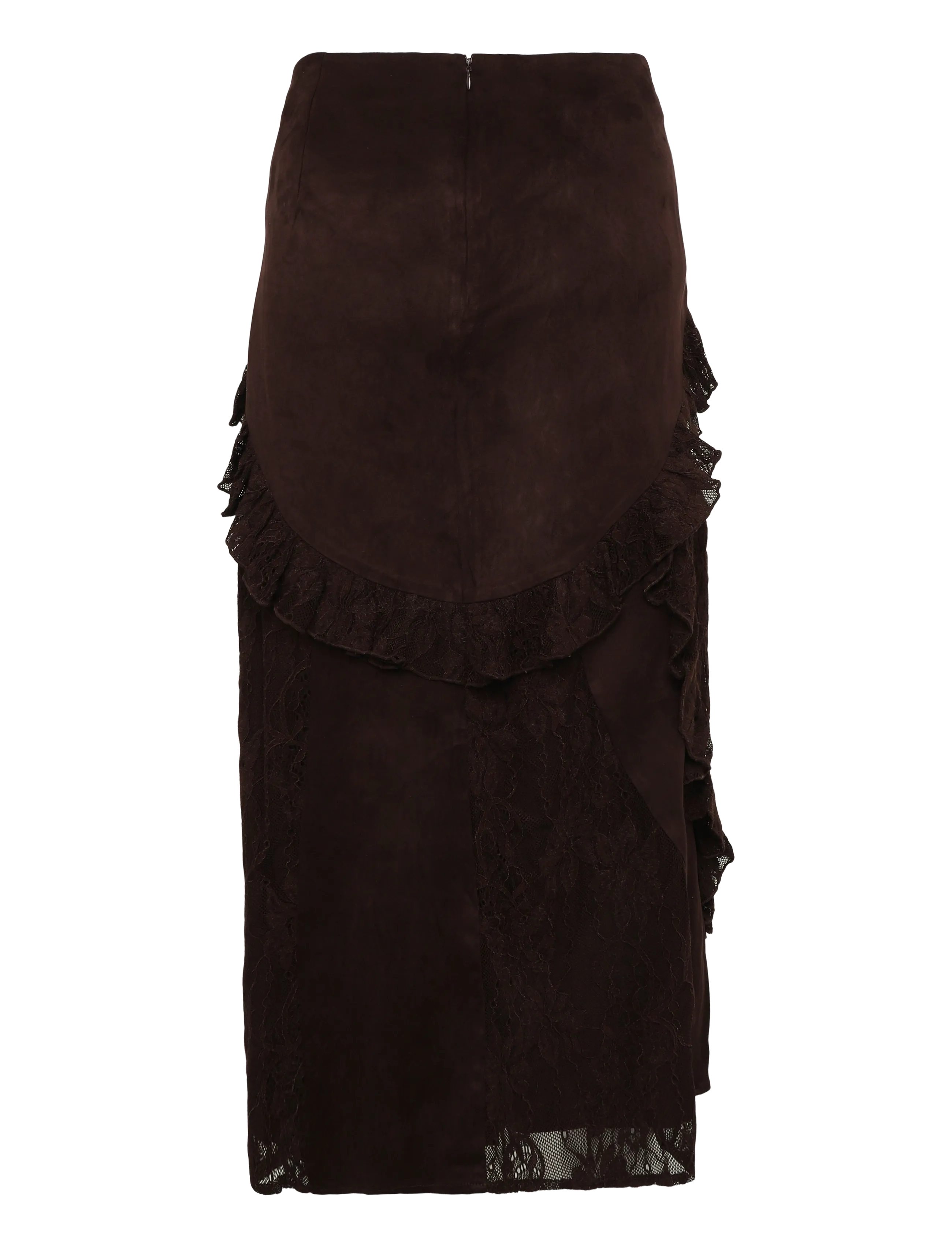 Laagam - PAOLS BROWN MIDI SKIRT - midiseelikud - brown - 1