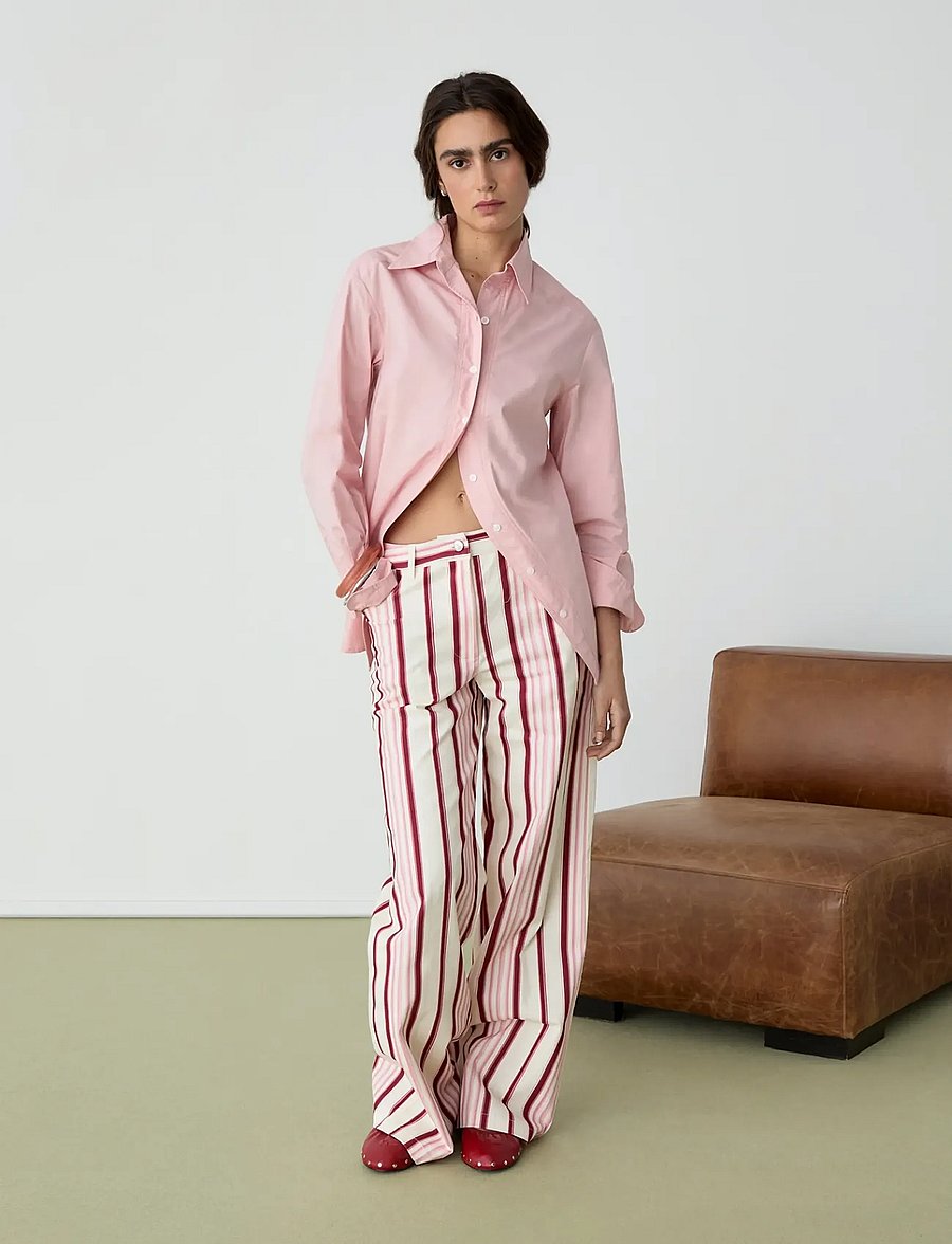 Laagam - NO BOYFRIEND PINK SHIRT - pink - 0