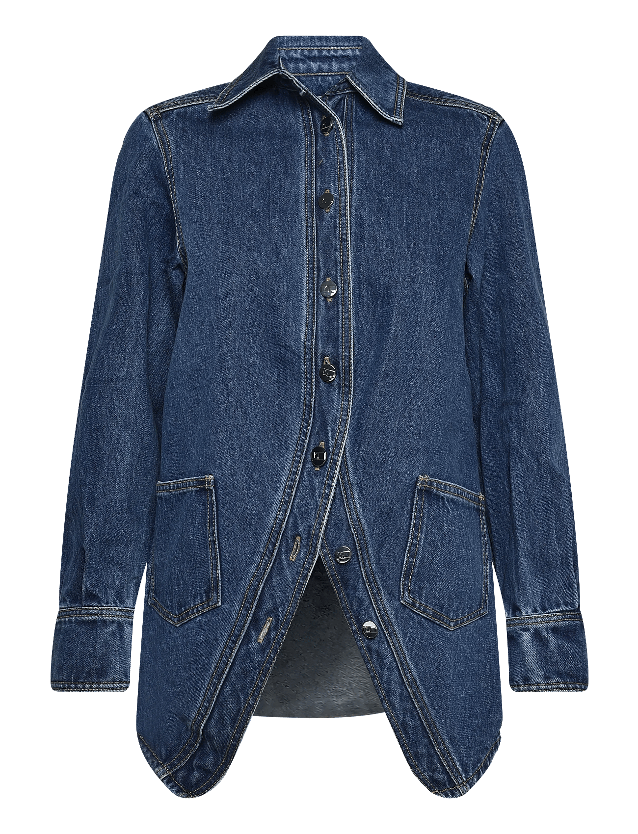Laagam - No Boyfriend Denim Overshirt