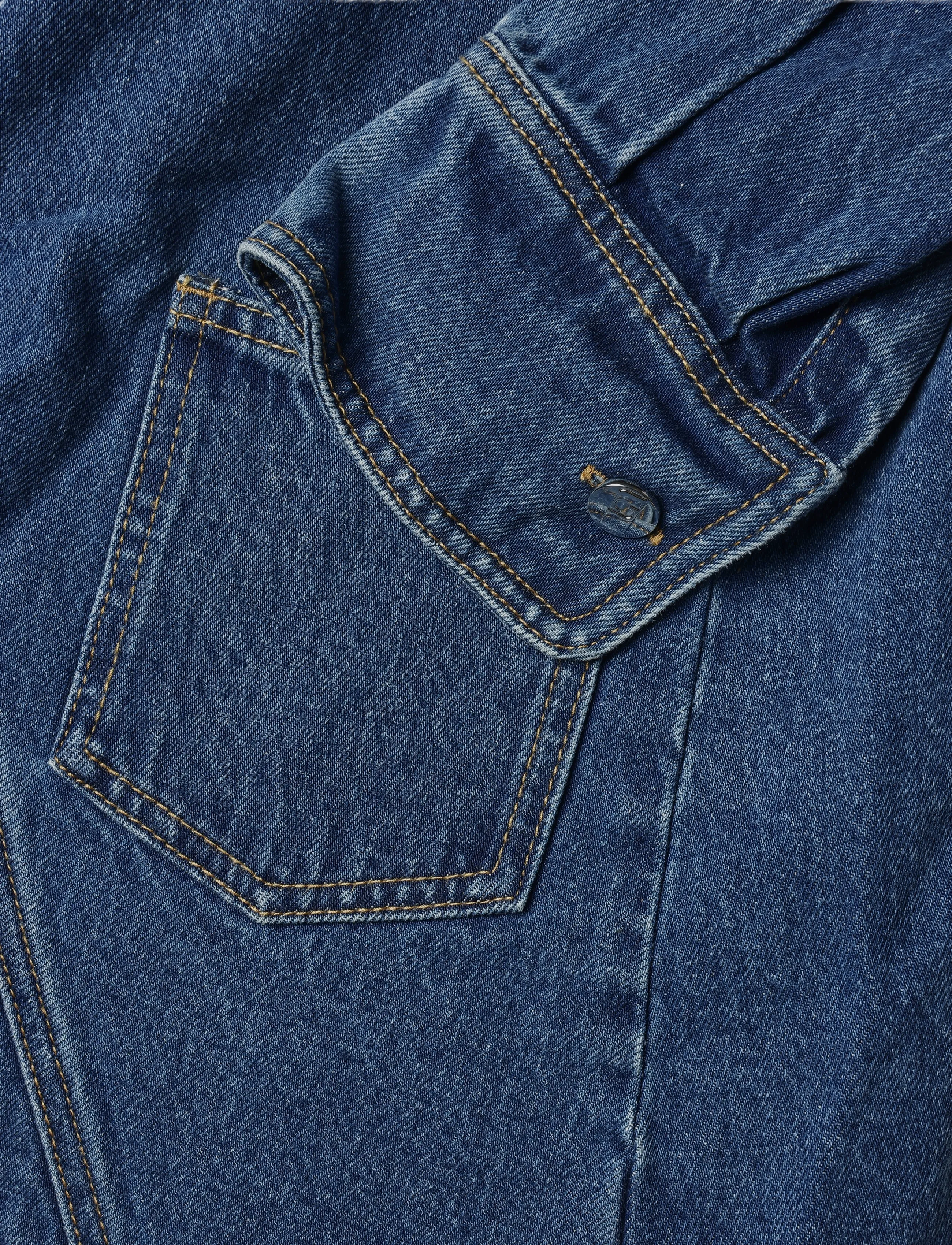 Laagam - NO BOYFRIEND DENIM OVERSHIRT - jeansjacken - denim indigo - 3