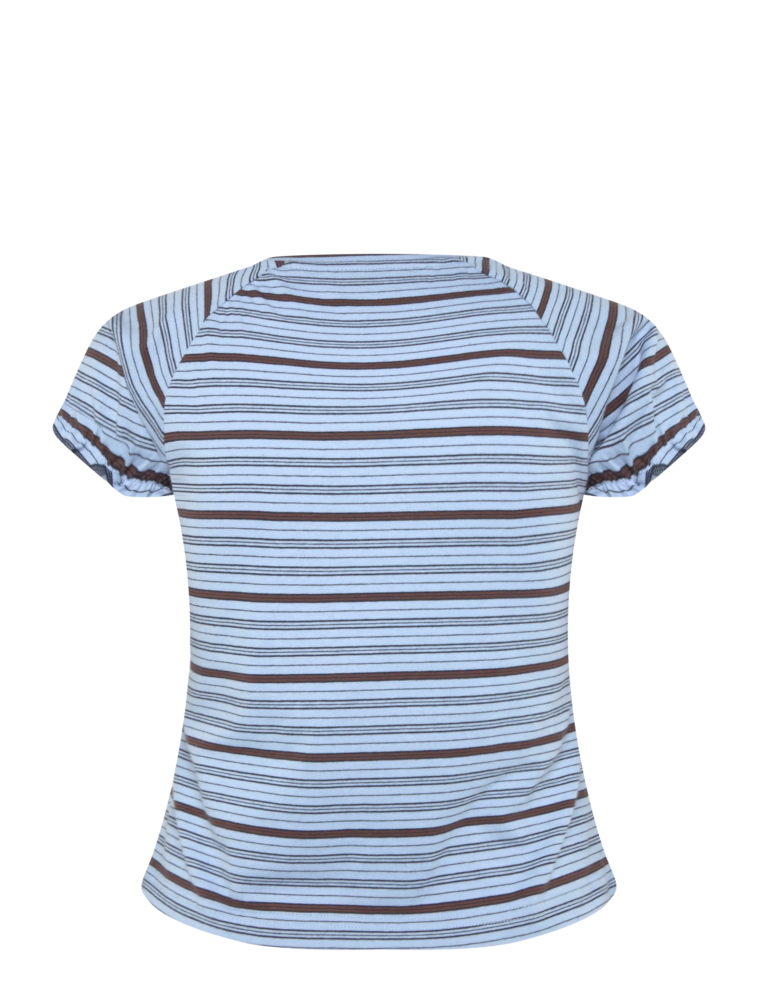 Laagam - ZAIRA BLUE EMBROIDERED LOGO T-SHIRT - t-särgid - blue - 1