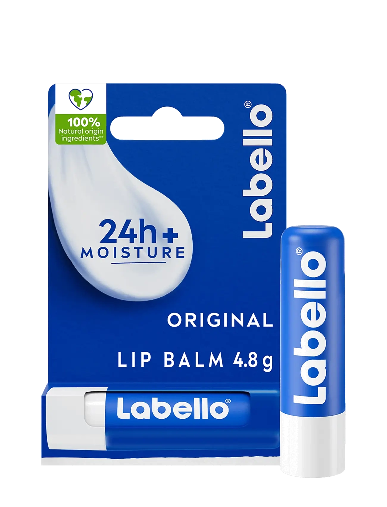 Labello Original Care Lip Balm, 4.8 G, Nude, Lip Care > Lip Balm, Dame