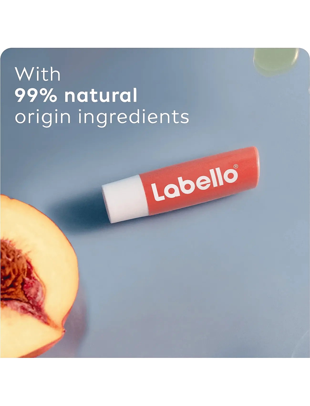 Labello - Peach Shine Lip Balm - läppbalsam - clear - 1