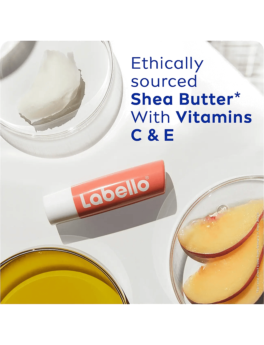 Labello - Shine Lip Balm - huulepalsamid - peach - 2
