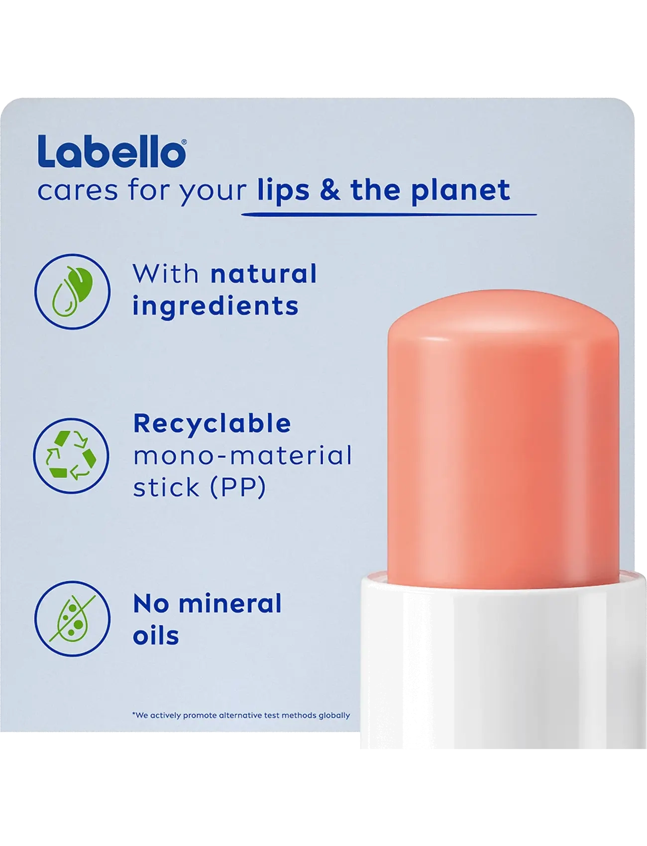 Labello - Peach Shine Lip Balm - läppbalsam - clear - 3