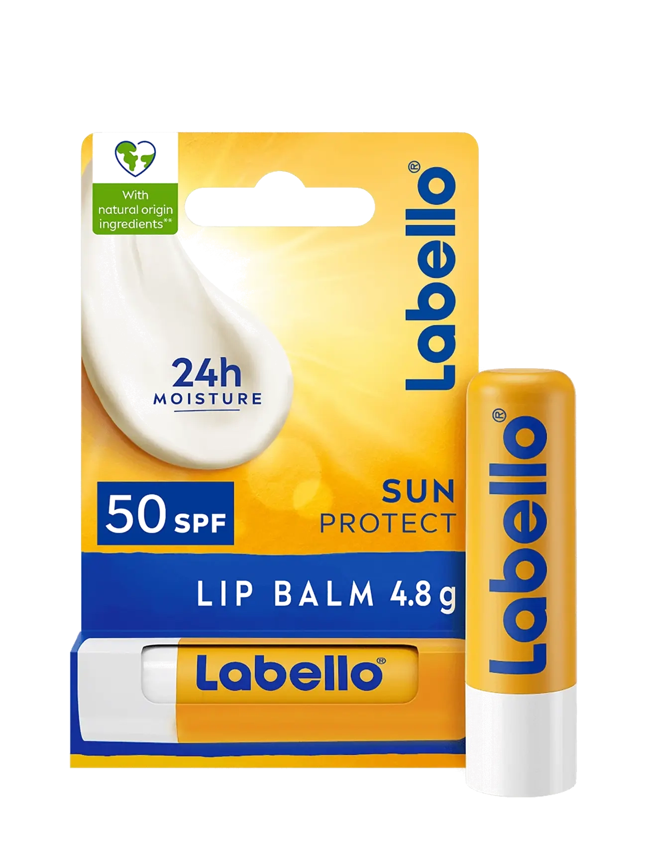 Labello Sun Protect Lip Balm, 4.8 G, Nude, Sun Care > Lips, Dame