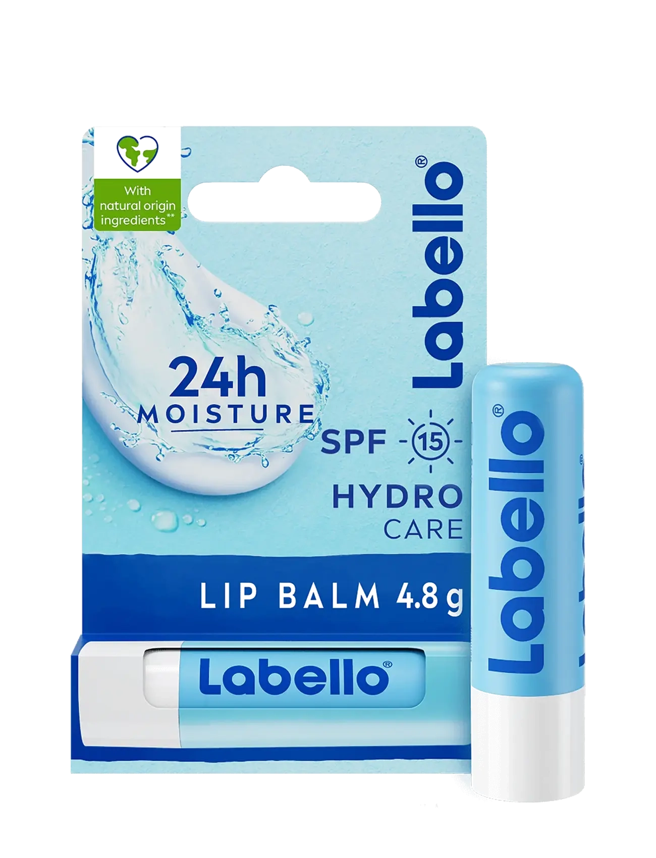 Labello Hydro Care Lip Balm, 4.8 G, Nude, Lip Care > Lip Balm, Dame