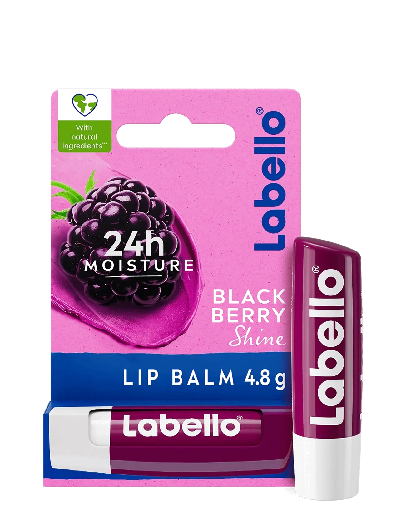 Labello Shine Lip Balm, 4.8 G, Nude, Lip Care > Lip Balm, Dame