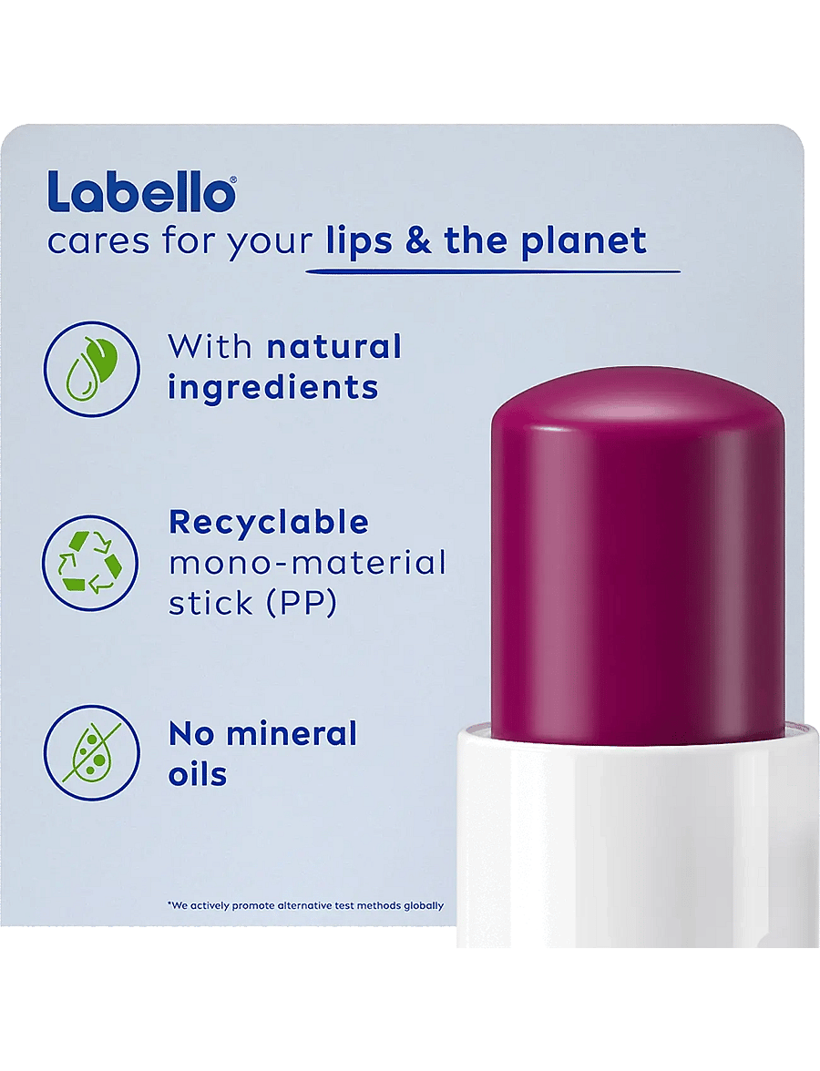 Labello - Shine Lip Balm - huulepalsamid - blackberry - 3