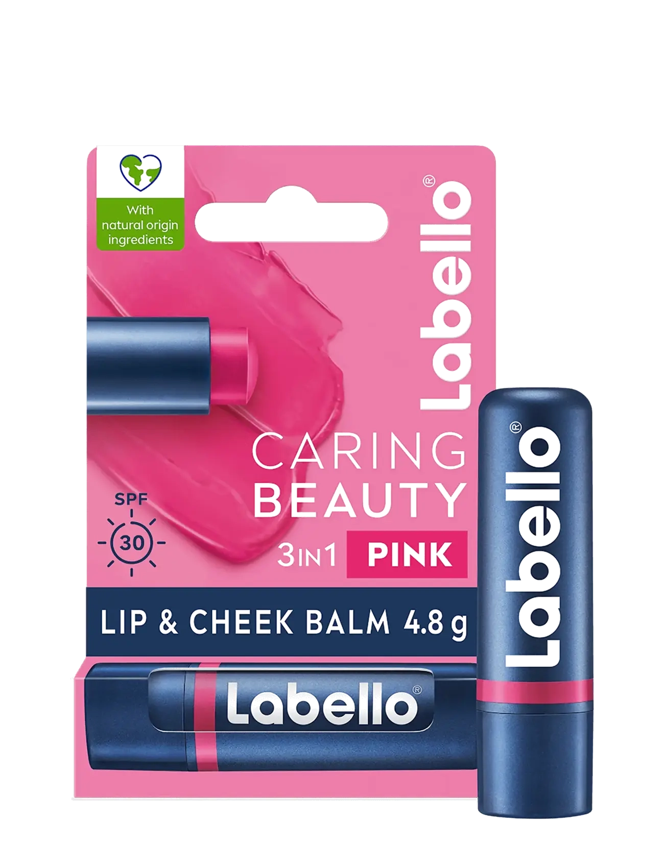 Labello Caring Beauty, 4.8 G, Pink, Lip Care > Lip Balm, Dame