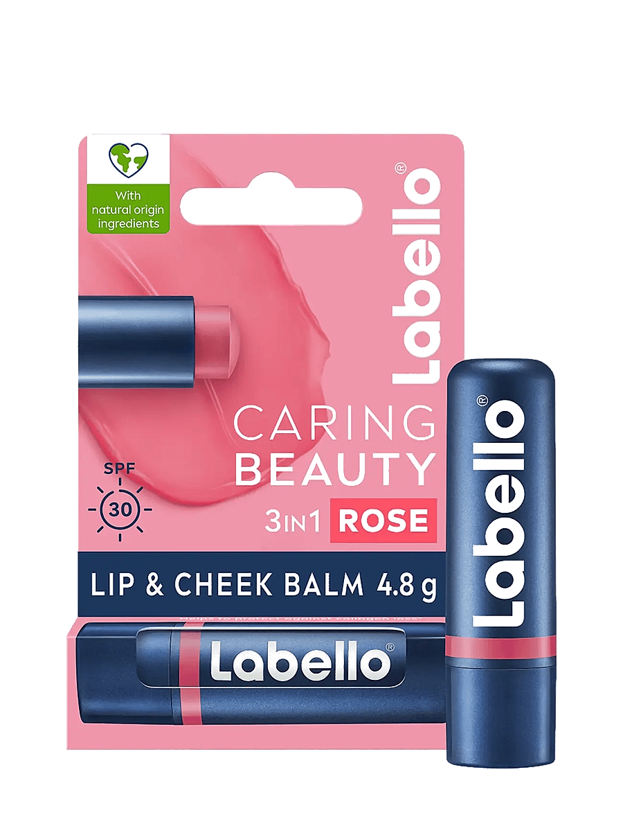 Labello - Caring Beauty - huultele - rose-nude - 0