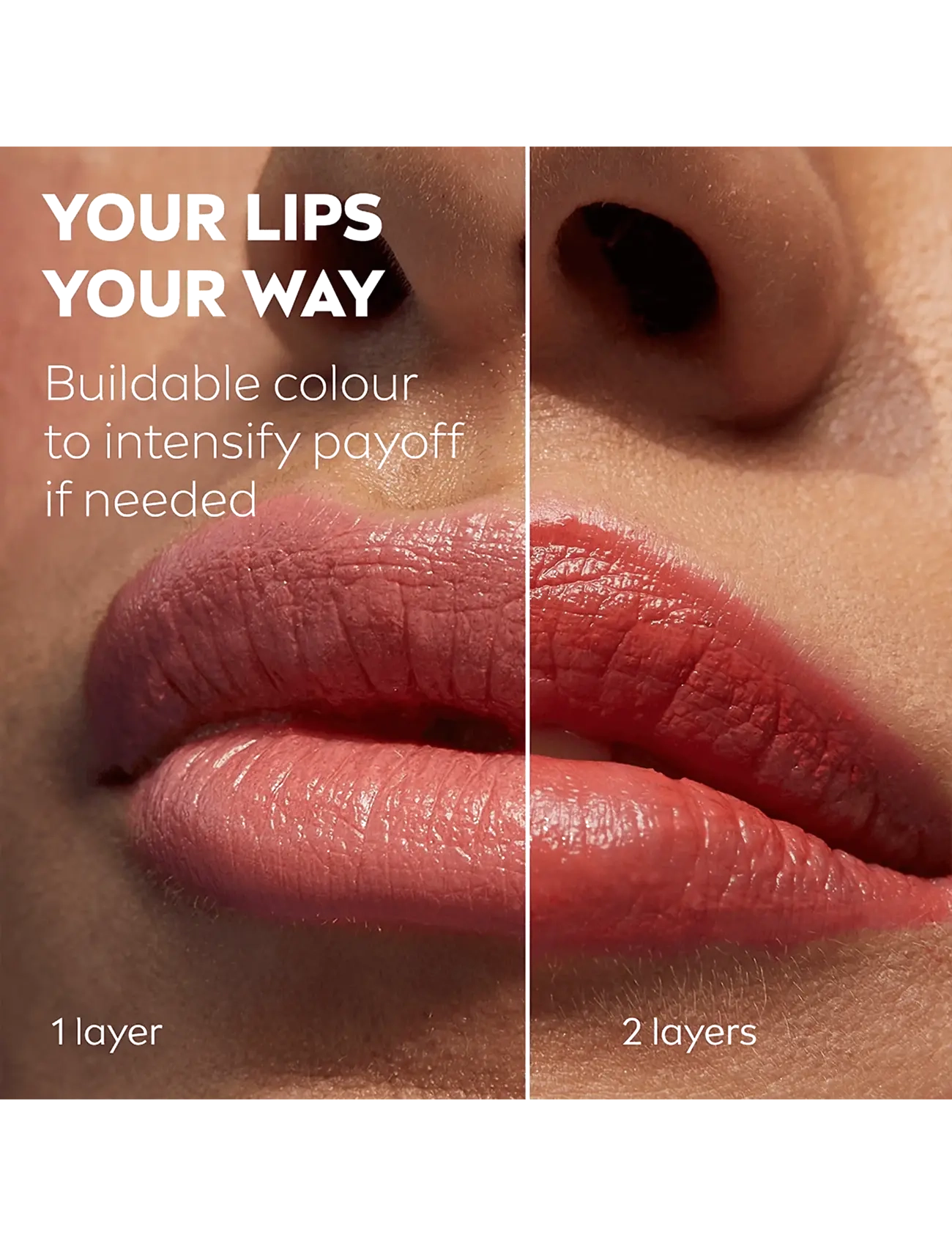 Labello - Caring Beauty - til læberne - coral-nude - 2