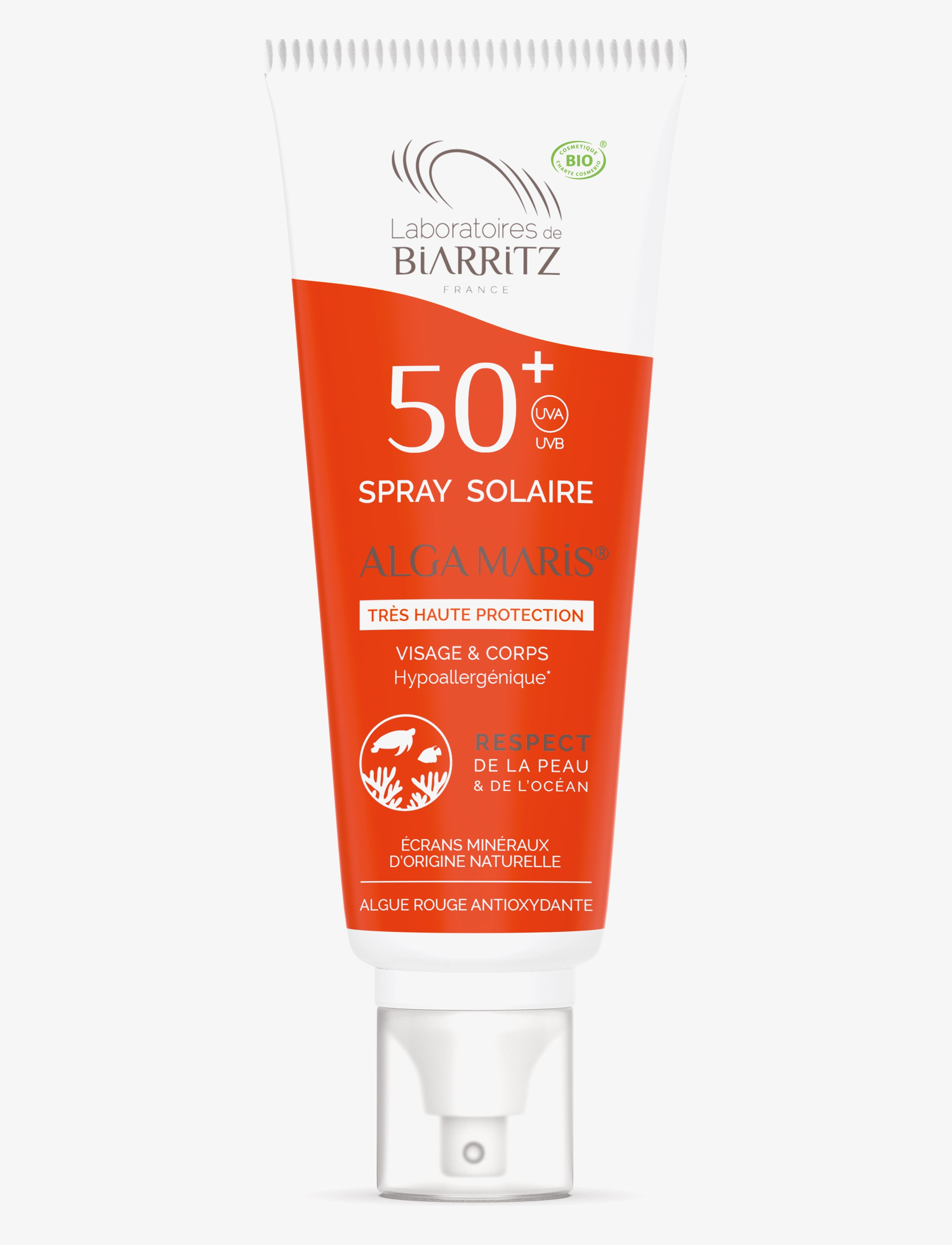 Laboratoires de Biarritz Laboratoires de Biarritz Suncare Sunscreen Spray SPF50+ - Ilutooted meestele - CLEAR / undefined