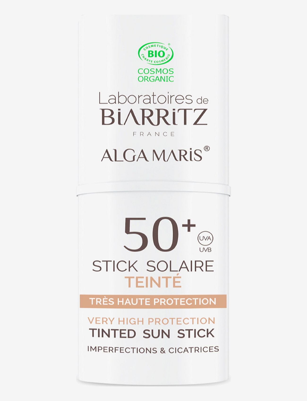 Laboratoires de Biarritz - Laboratoires de Biarritz Suncare Tinted Suncsreen Stick SPF50+ - för ansiktet - clear - 0