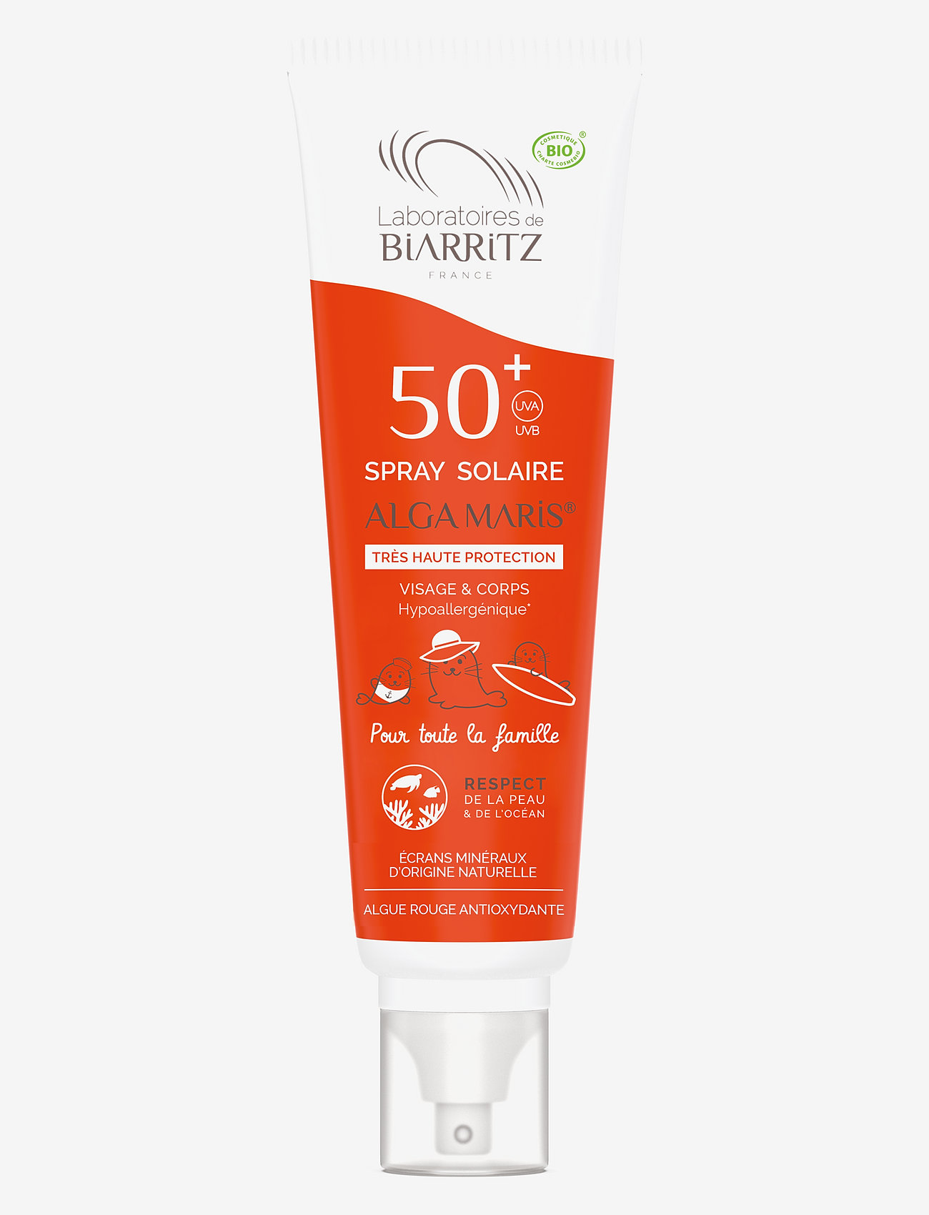 Laboratoires de Biarritz - Laboratoires de Biarritz Suncare Sunscreen Spray SPF50+, Family Size - för kroppen - clear - 0
