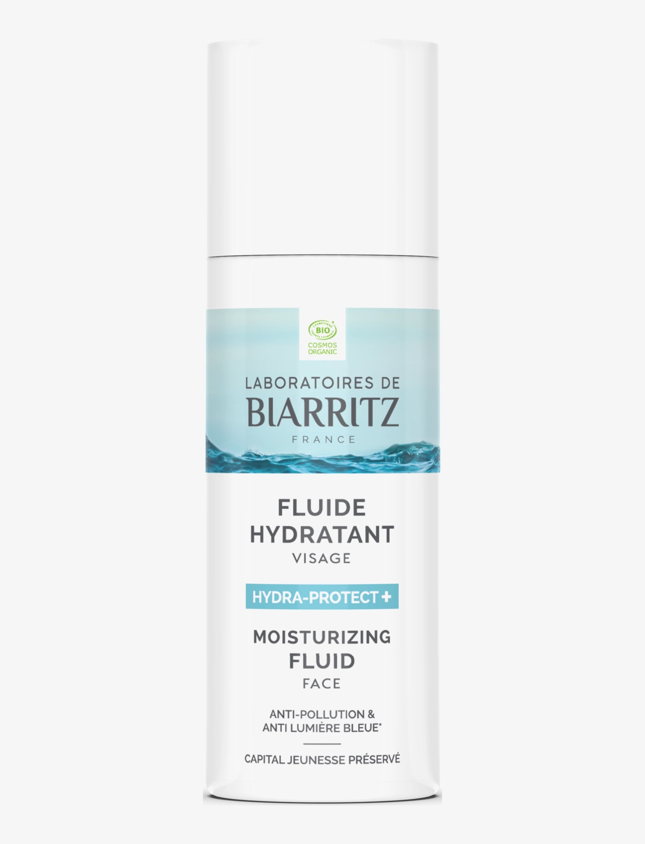 Laboratoires de Biarritz Hydra Protect + Moisturizing Face Fluid, Day Cremes, Nude, Str: 50 ml